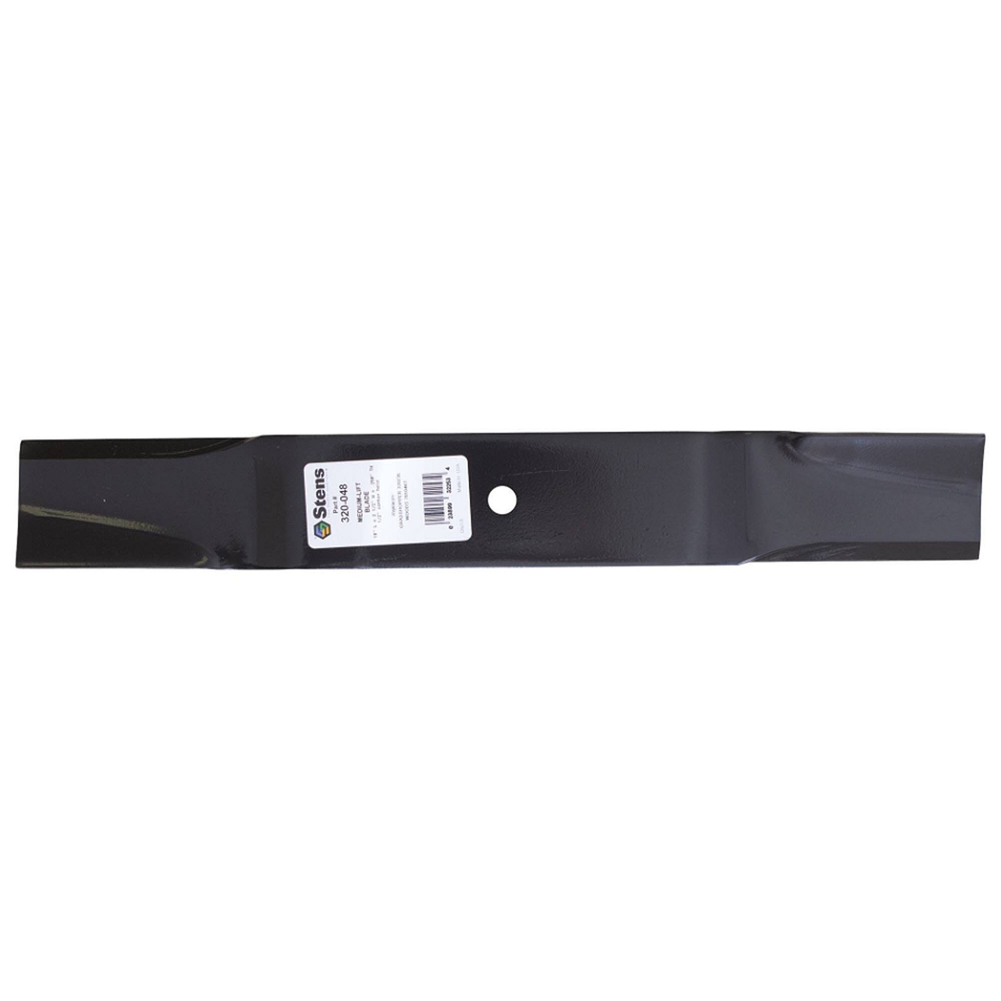 Part #320-048, Stens Medium-Lift Blade, Grasshopper 320236, Qty-1 (Replaces 320236, 70104, 70104Kt, 70117)