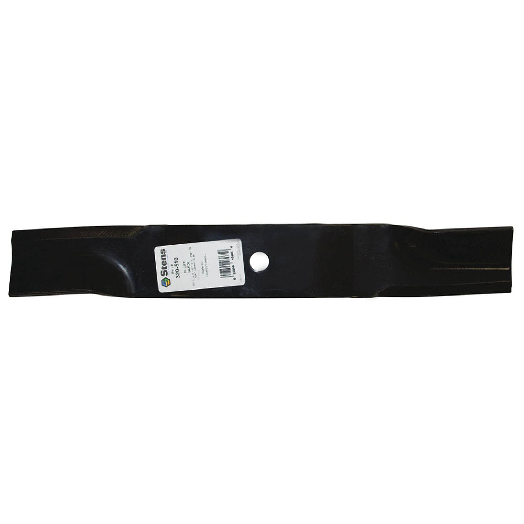 Part #320-510, Stens Hi-Lift Blade, Gravely 09082400, Qty-1 (Replaces 046998, 08779200, 08899600, 09082400, 09082400Kt