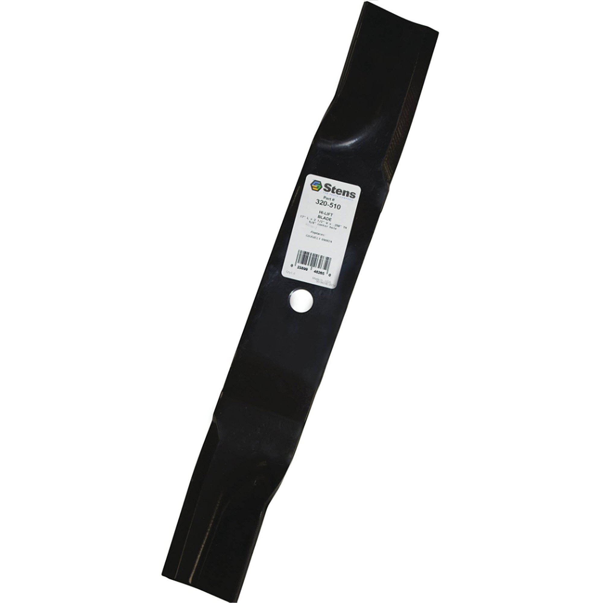 Stens Hi-lift Blade, Gravely 09082400, Qty-1 (same As 046998, 08779200, 08899600, 09082400, 09082400kt, 09246700, 09246700ckt, 11234, 21285000, 21285051, 30227n, 46998, 8779200, 8779251, 8861651, 88993300, Pl7329) 320-510