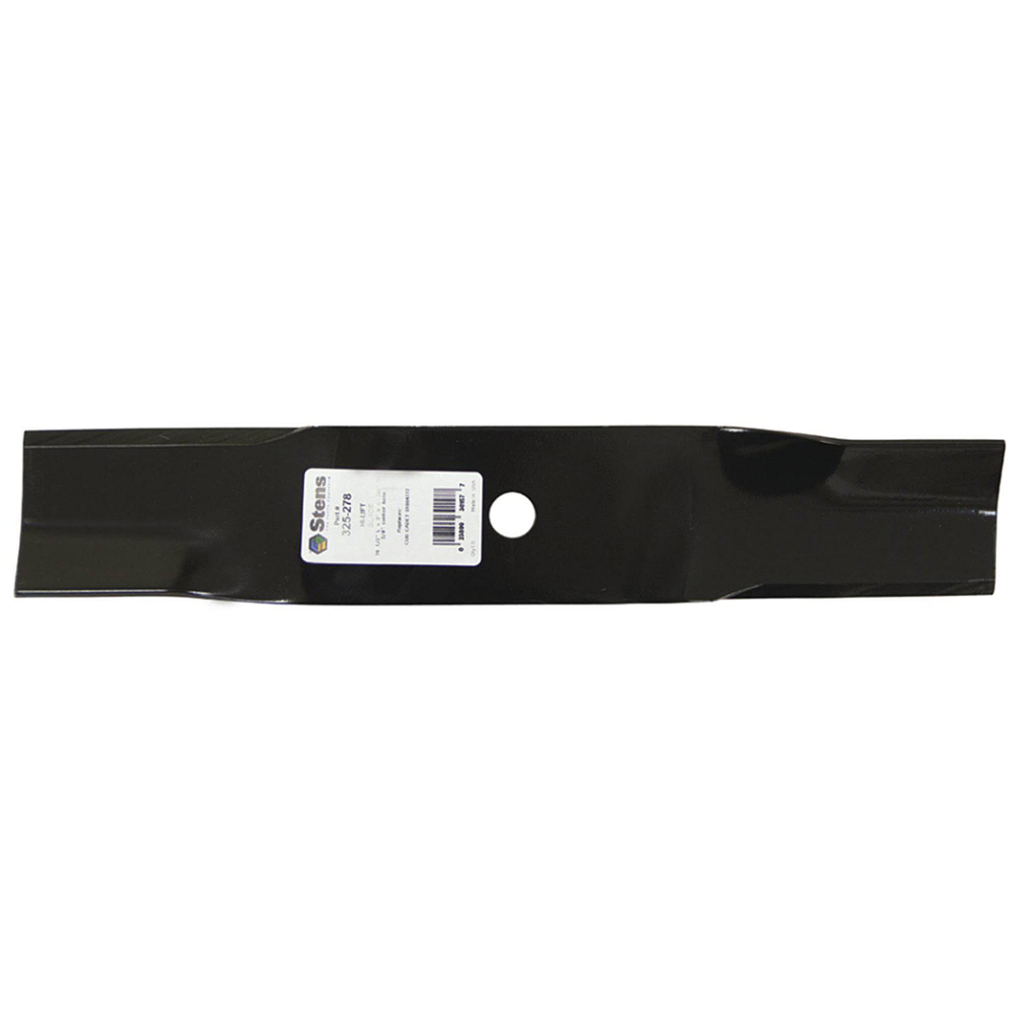 Part #325-278, Stens Hi-Lift Blade, Cub Cadet 01004772, Qty-1 (Replaces 01004772)
