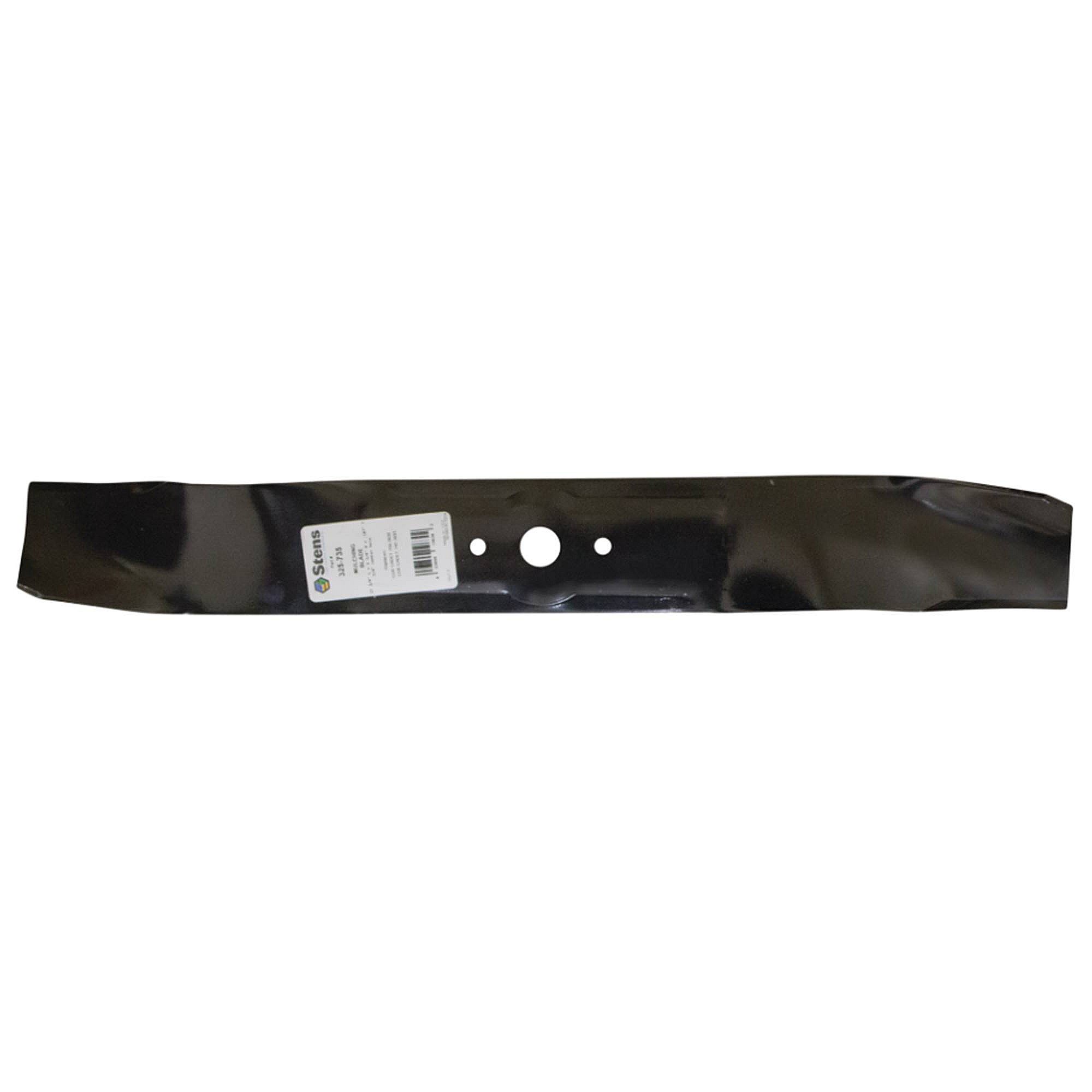 Part #325-735, Stens Mulching Blade, Cub Cadet 759-3830, Qty-1 (Replaces 490110C129, 74204101, 7423033, 742P04101