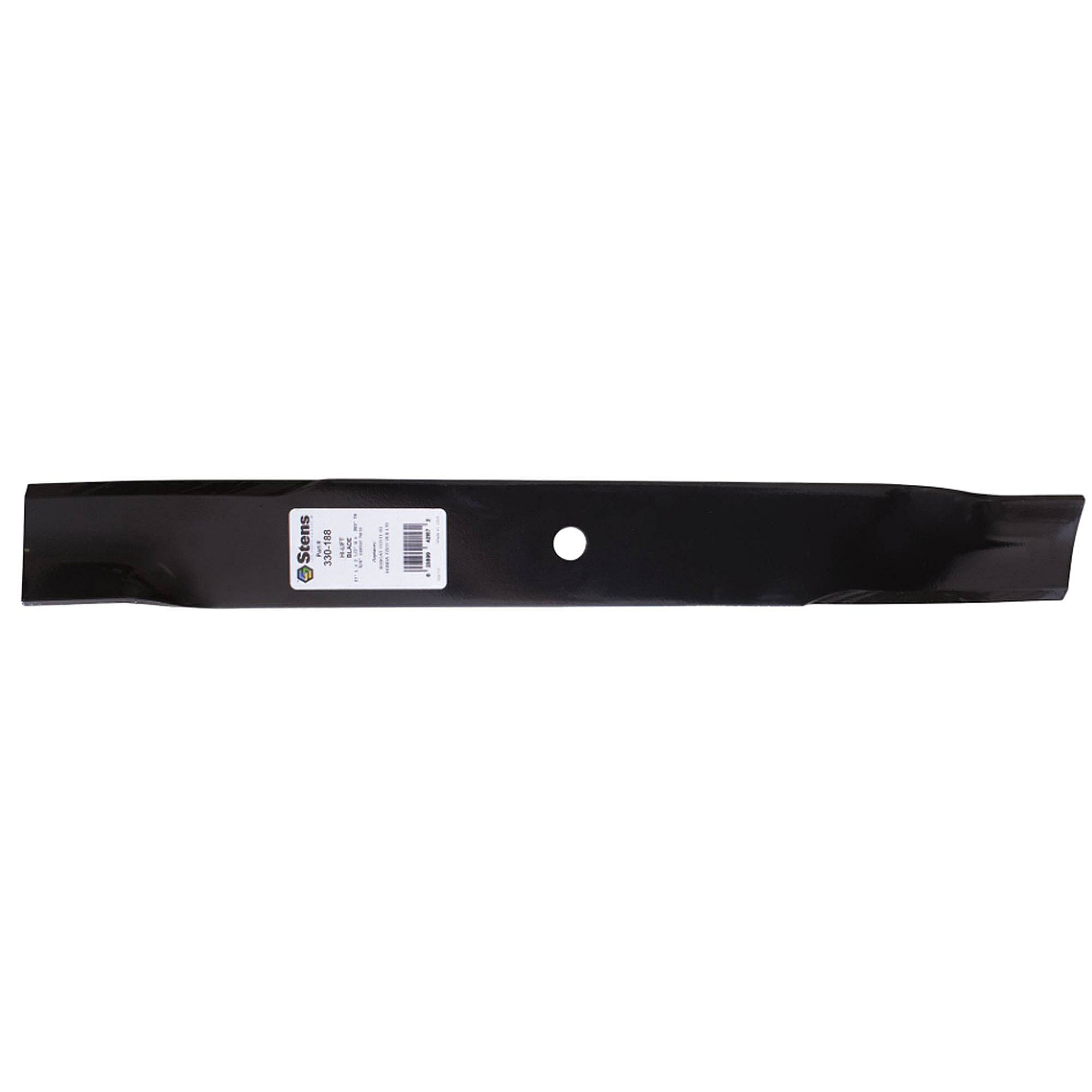Part #330-188, Stens Hi-Lift Blade, Husqvarna 539101733, Qty-1 (Replaces 0788, 101733, 11211103, 11224303, 1520842