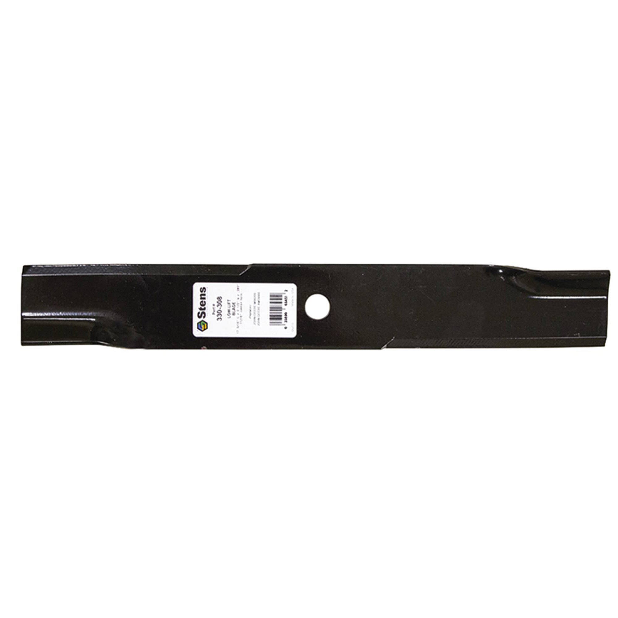 Part #330-308, Stens Low-Lift Blade, John Deere M86209, Qty-1 (Replaces Am39966, M86209)