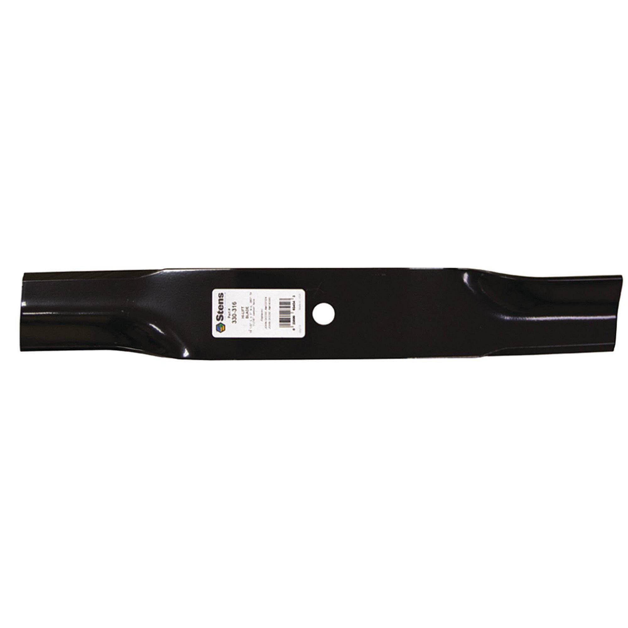 Part #330-316, Stens Hi-Lift Blade, John Deere Am141041, Qty-1 (Replaces 330316, Am100945, Am100991, Am137324, Am137326