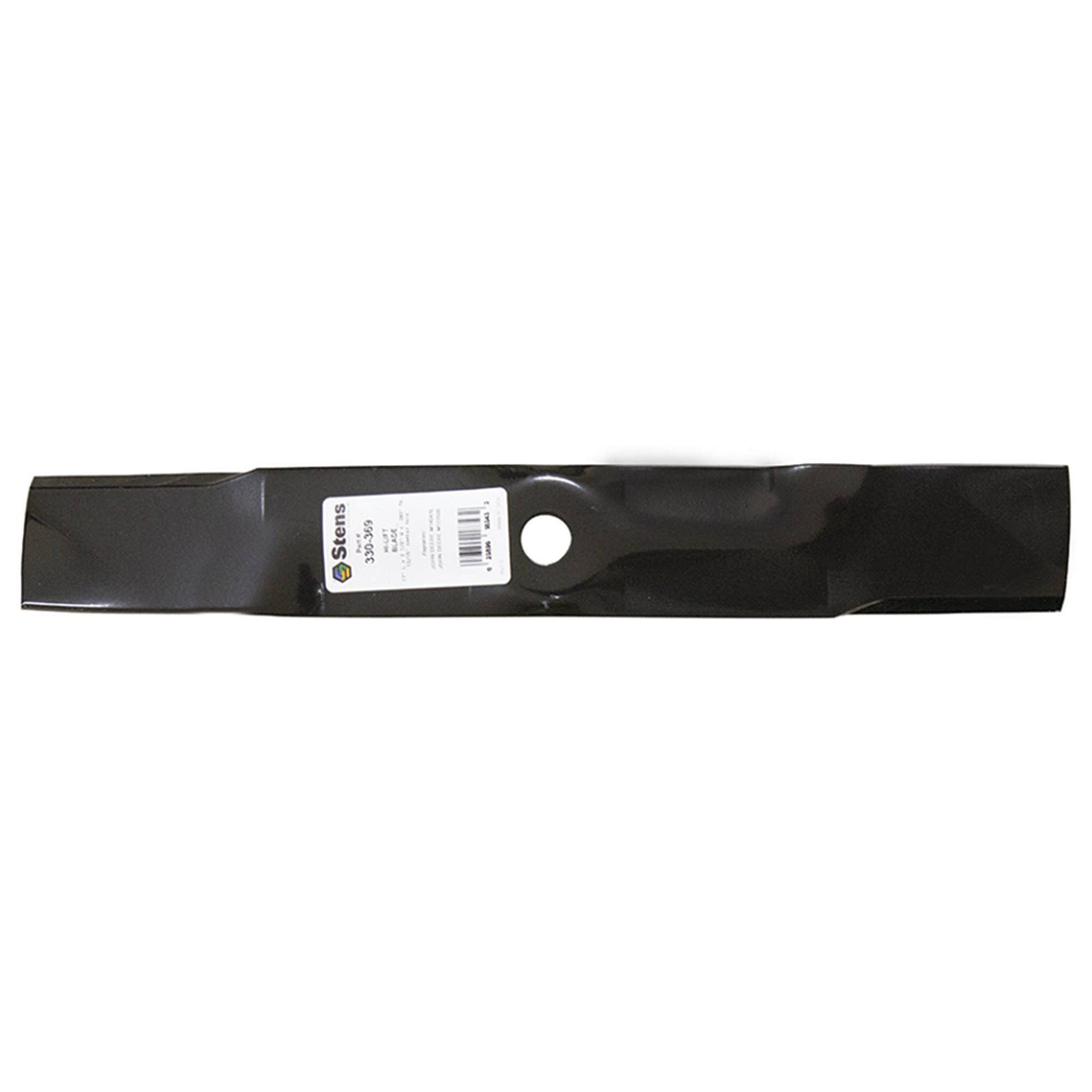 Part #330-369, Stens Hi-Lift Blade, John Deere Uc22009, Qty-1 (Replaces 330369, Am141907, Am146715, M127500, M127673