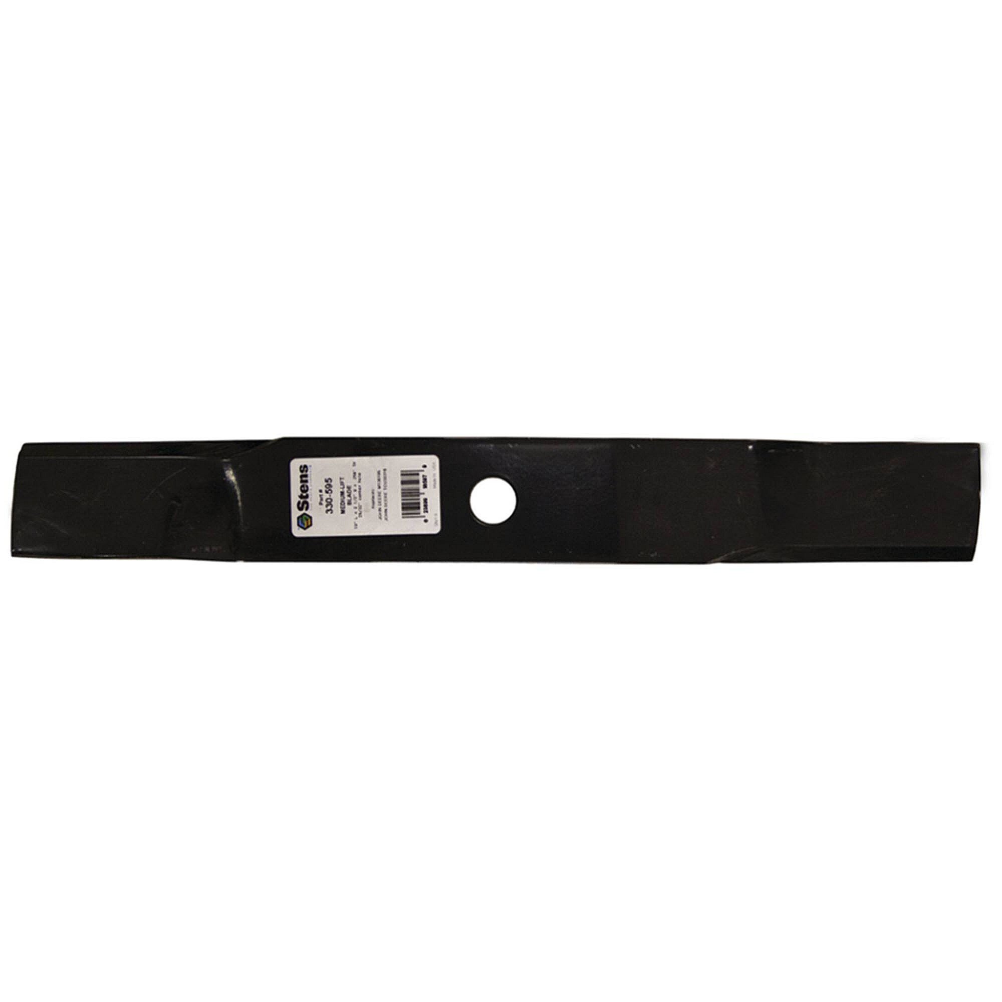 Part #330-595, Stens Medium-Lift Blade, John Deere Tcu30316, Qty-1 (Replaces M136195, Tcu30316)