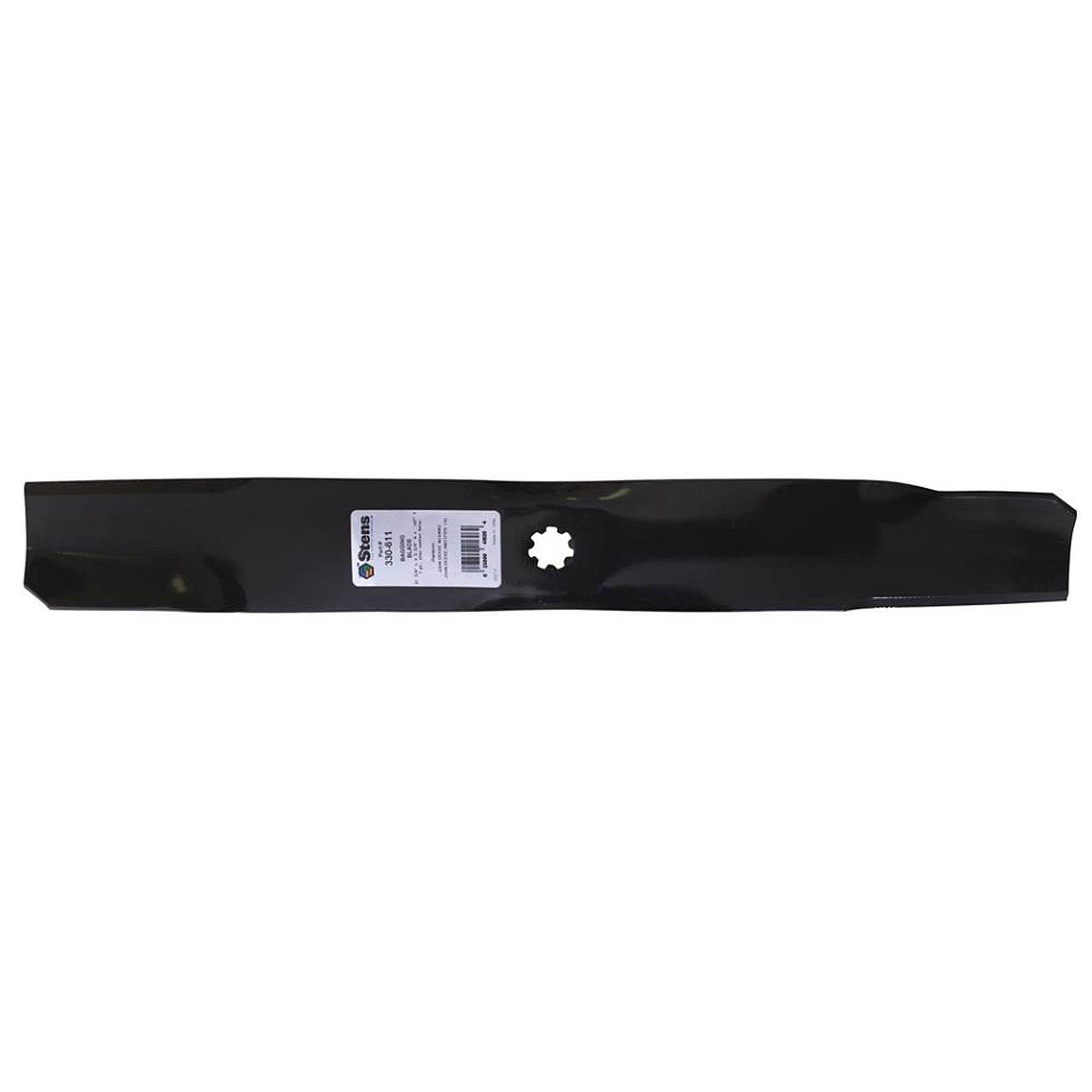 Part #330-611, Stens Bagging Blade, John Deere M154062, Qty-1 (Replaces Am137329, Am137329Kit, Am141034, Am141037, M154062)