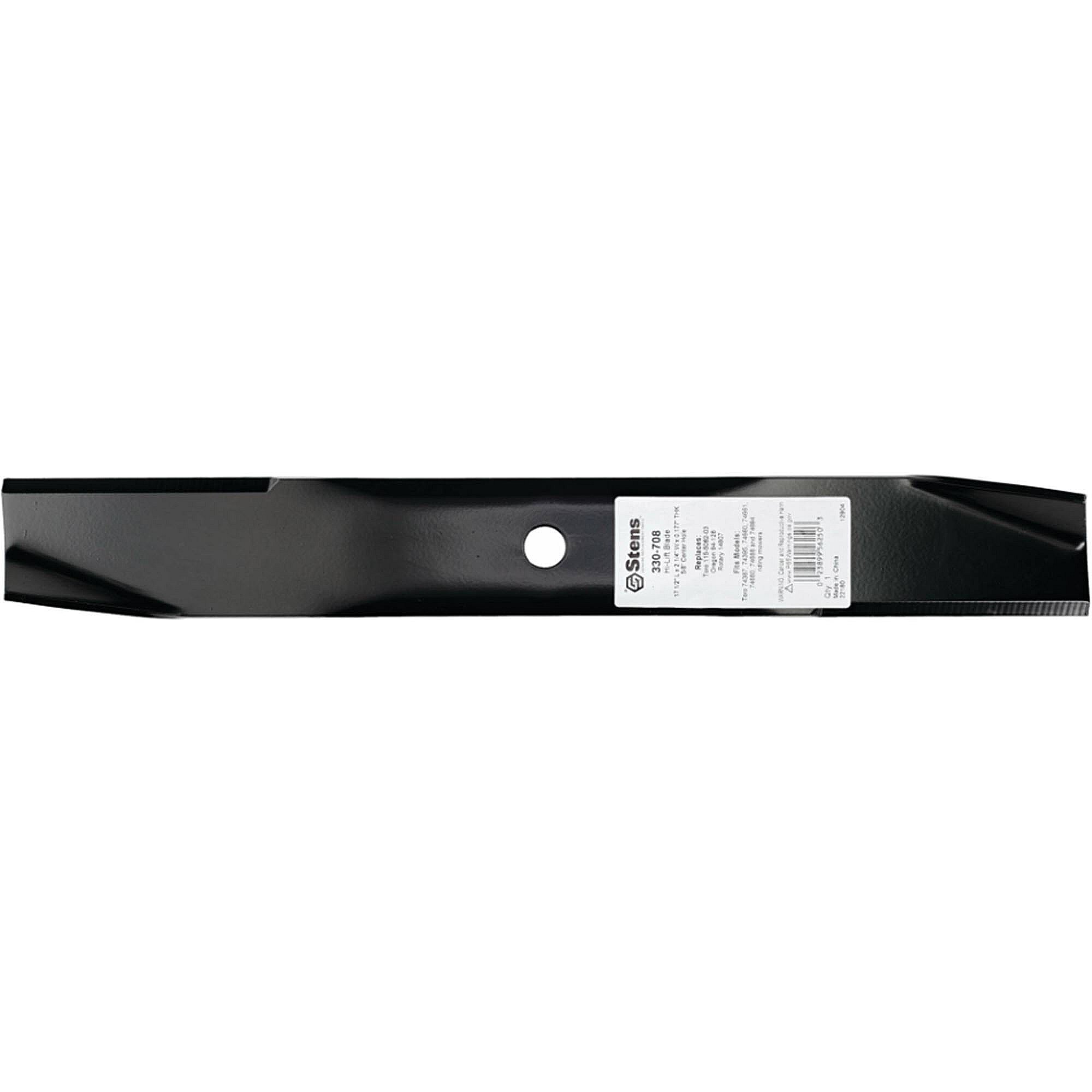 Part #330-708, Stens Hi-Lift Blade Toro 115-5062-03, Qty-1