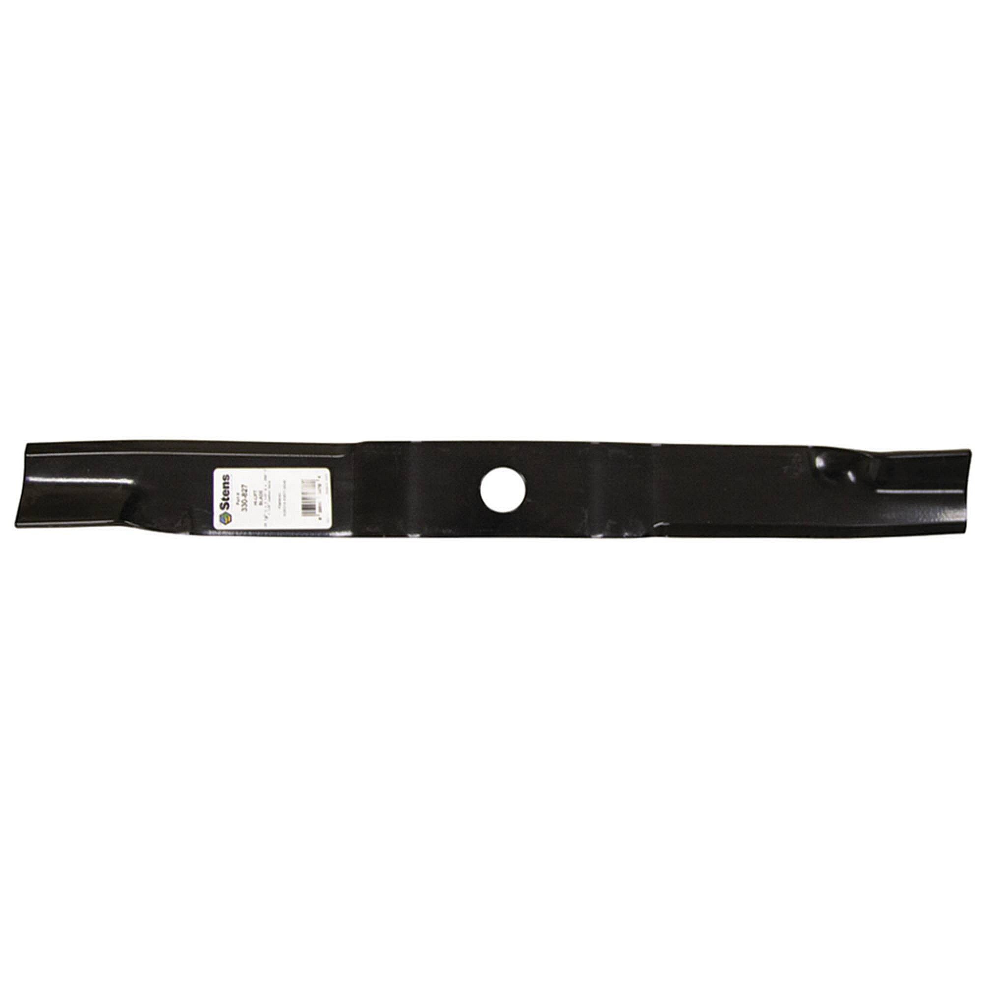 Part #330-827, Stens Hi-Lift Blade, Kubota K5677-34340, Qty-1 (Replaces K567734330, K567734340, K567834350)