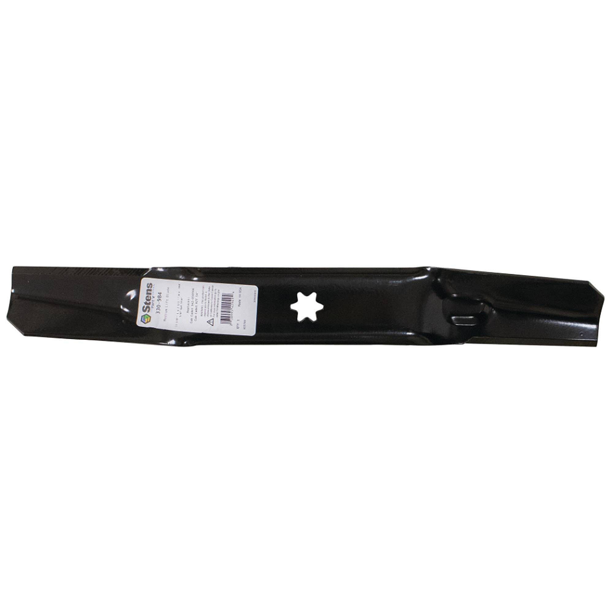 Part #330-984, Stens Medium-Lift Blade, Cub Cadet 942-05056A, Qty-1 (Replaces 74205056, 74205056A, 94205056, 94205056A)