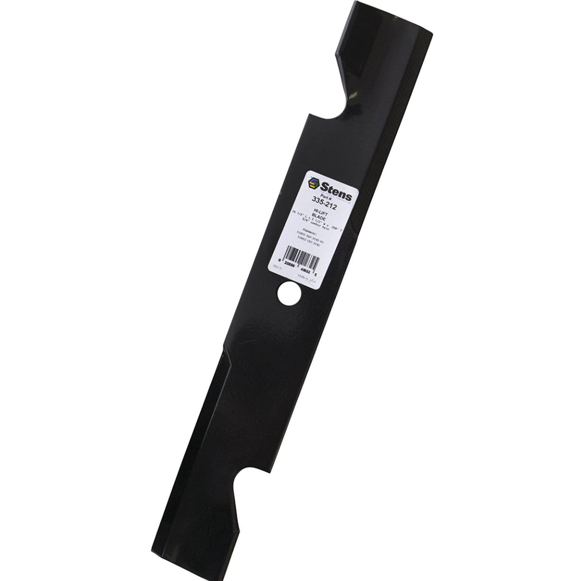 Stens Hi-lift Blade, Toro 107-3192-03, Qty-1 (same As 1073192, 107319203, 1100414, 1100416) 335-212