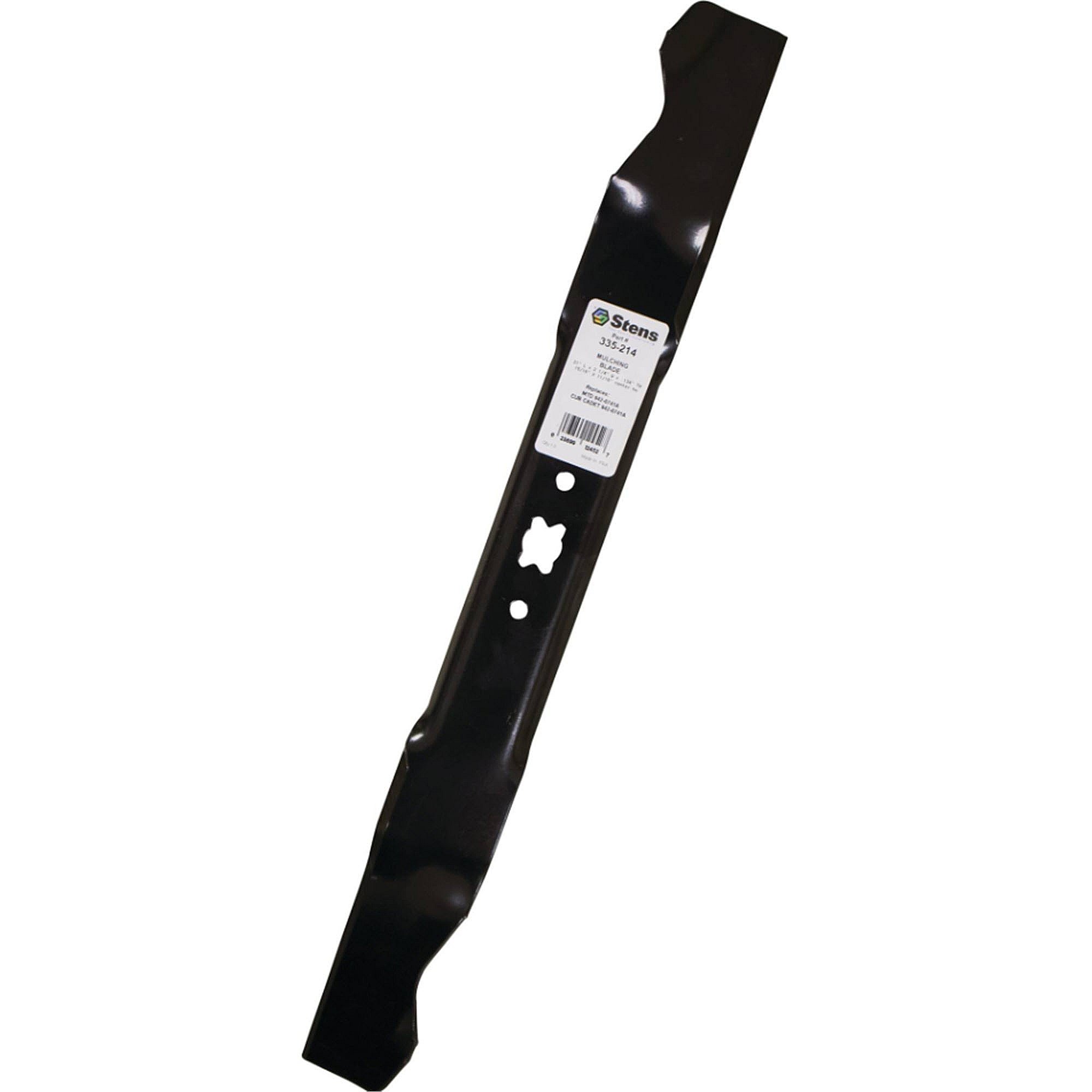 Stens Mulching Blade, Mtd 942-0741a, Qty-1 (same As 01002810, 1002810, 490100c089, 490100m084, 74204276, 74204276s, 7420741, 74207410637, 7420741a, 742741, 94204276, 94204276s, 9420741, 9420741a, Ar74207410637, Cc7420741, Cc7423032, Oem7420741, Spm20937 335-214