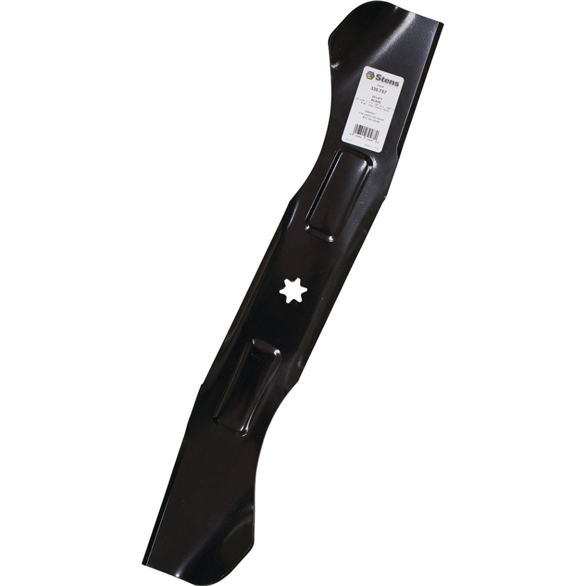 Stens Hi-lift Blade, Cub Cadet 942-04290a, Qty-1 (same As 335757, 490110c110, 490110c131, 74204244, 74204244a, 74204290, 74204290a, 75404244, 94204244, 94204244a, 94204290, 94204290a, Occ74204244) 335-757