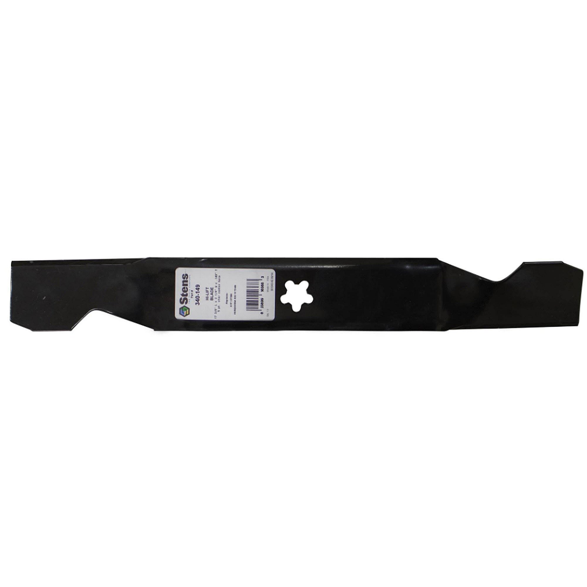 Part #340-149, Stens Hi-Lift Blade, Ayp 532137380, Qty-1 (Replaces 137380, 156468, 532137380)