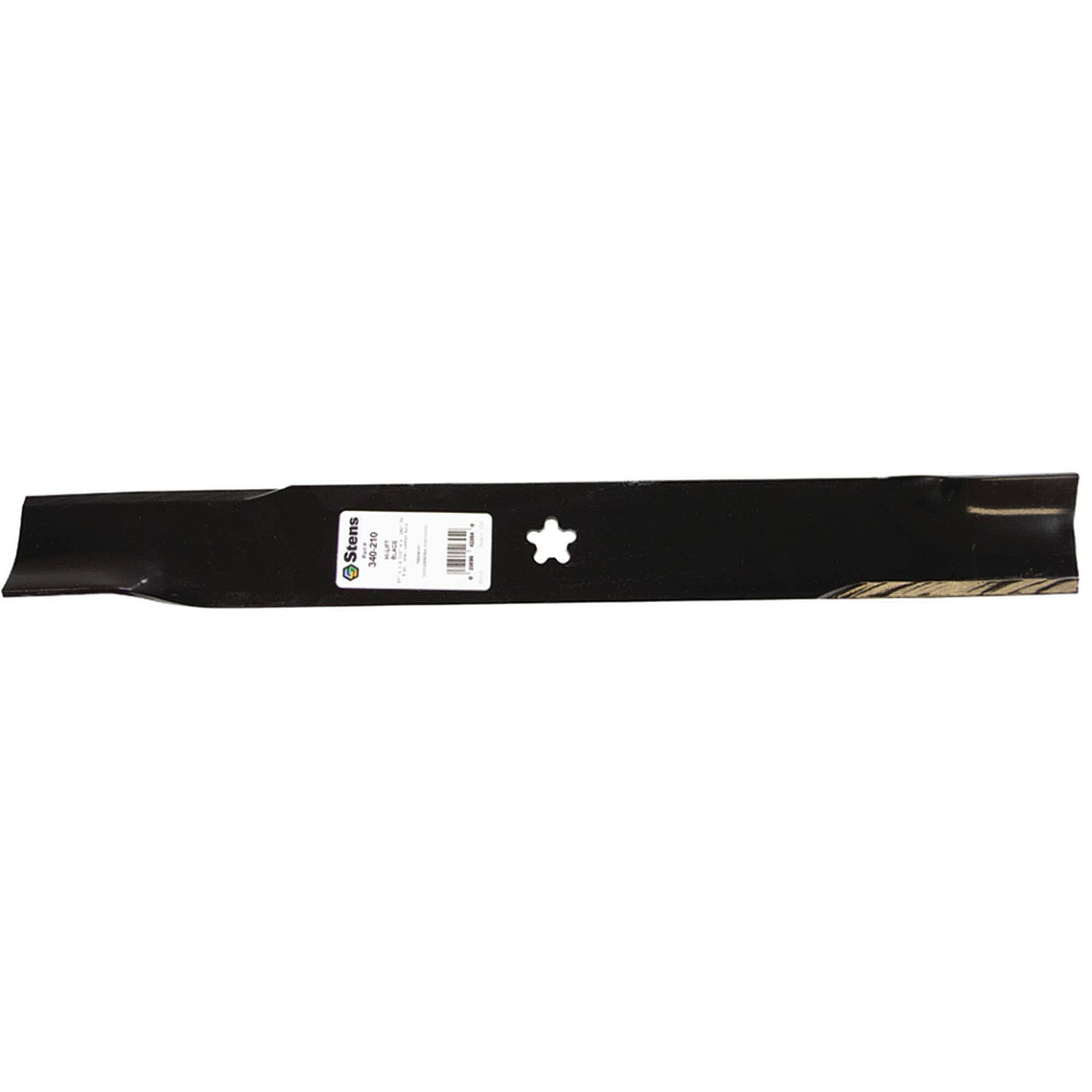 Part #340-210, Stens Hi-Lift Blade, Husqvarna 510417901, Qty-1 (Replaces 510417901, 539113312)