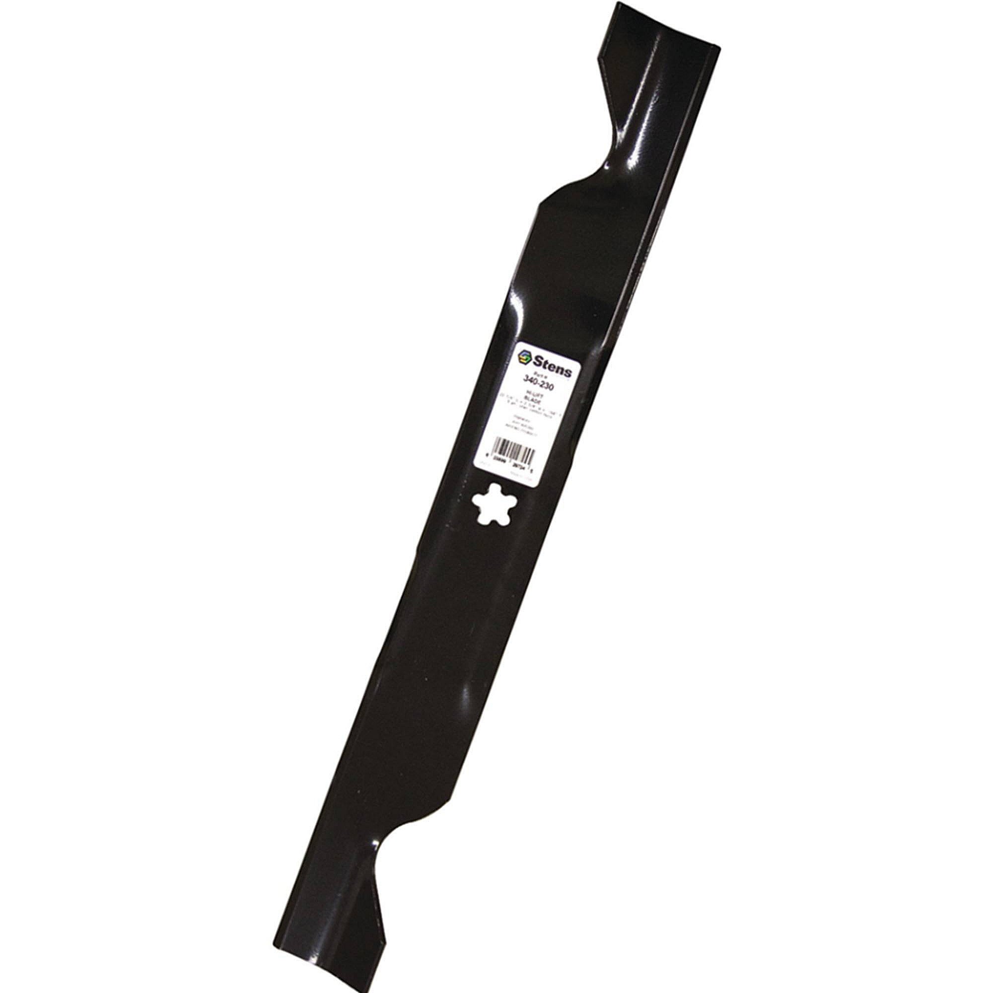 Stens Notched Medium-lift Blade, Ayp 594892801, Qty-1 (same As 21546611, 33266, 340230, 403107, 405380, 40s380, 503405380, 531309715, 532403107, 532405380, 575937901, 594892801, 777405380, 917532403107, 917532405380, 917777405380, Pp21011) 340-230
