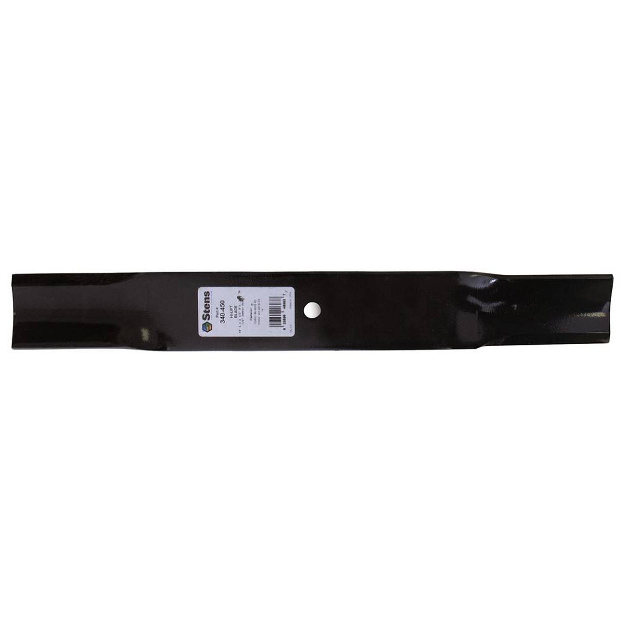 Part #340-450, Stens Hi-Lift Blade, Toro 86-0010-03, Qty-1 (Replaces 106716603, 860010, 86001003)