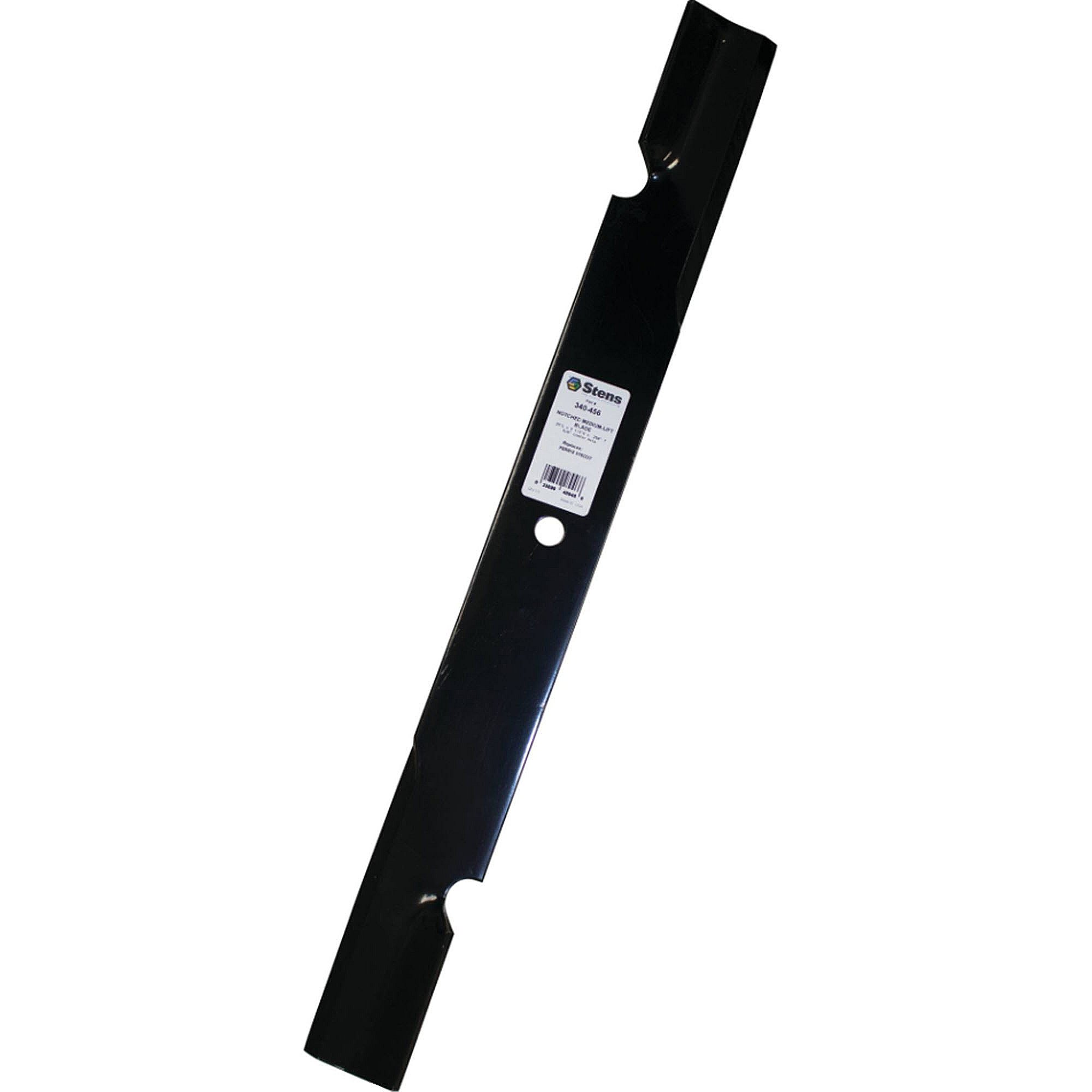 Stens Notched Medium-lift Blade, Bobcat 112111-04, Qty-1 (same As 11211104, 22476, 42139b, 5022476, 5022476s, 5102227, 5102227s, 5102227yp, 525341101, 539105476, 539105571, 574481401, 583287) 340-456