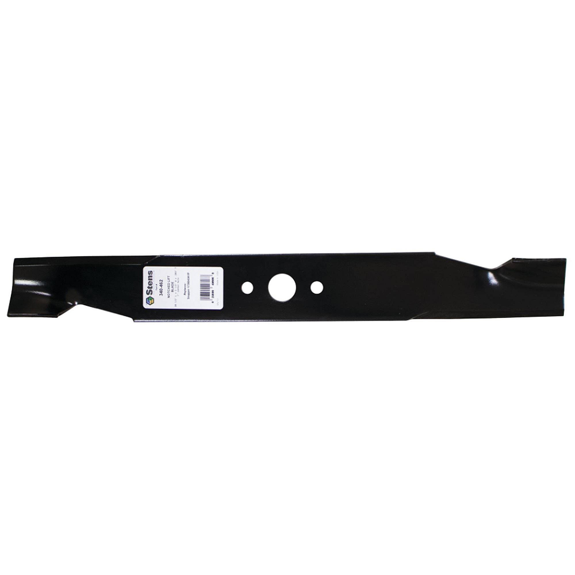 Part #340-462, Stens Notched Lift Blade, Snapper 1736043Aypb, Qty-1 (Replaces 1736043Ayp, 1736043Aypb)