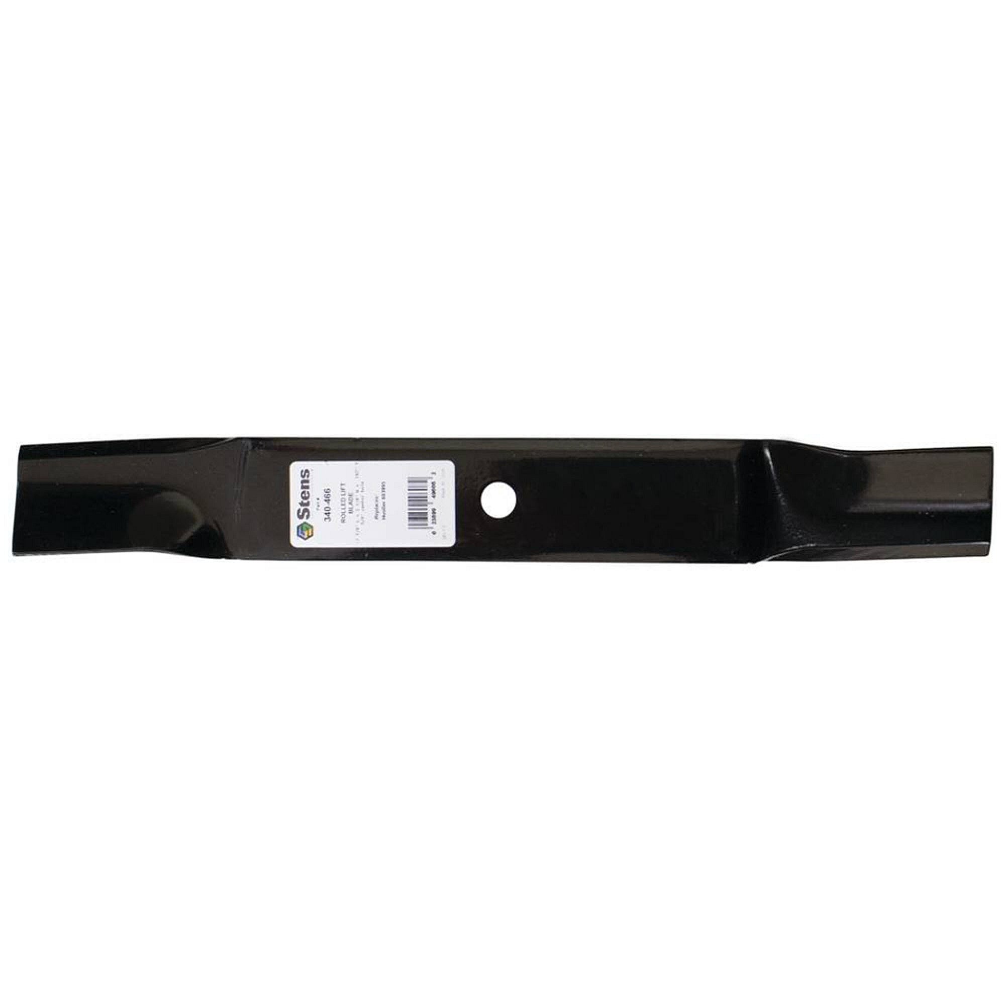 Part #340-466, Stens Rolled Lift Blade, Hustler 603995X, Qty-1 (Same As 603995, 603995X)
