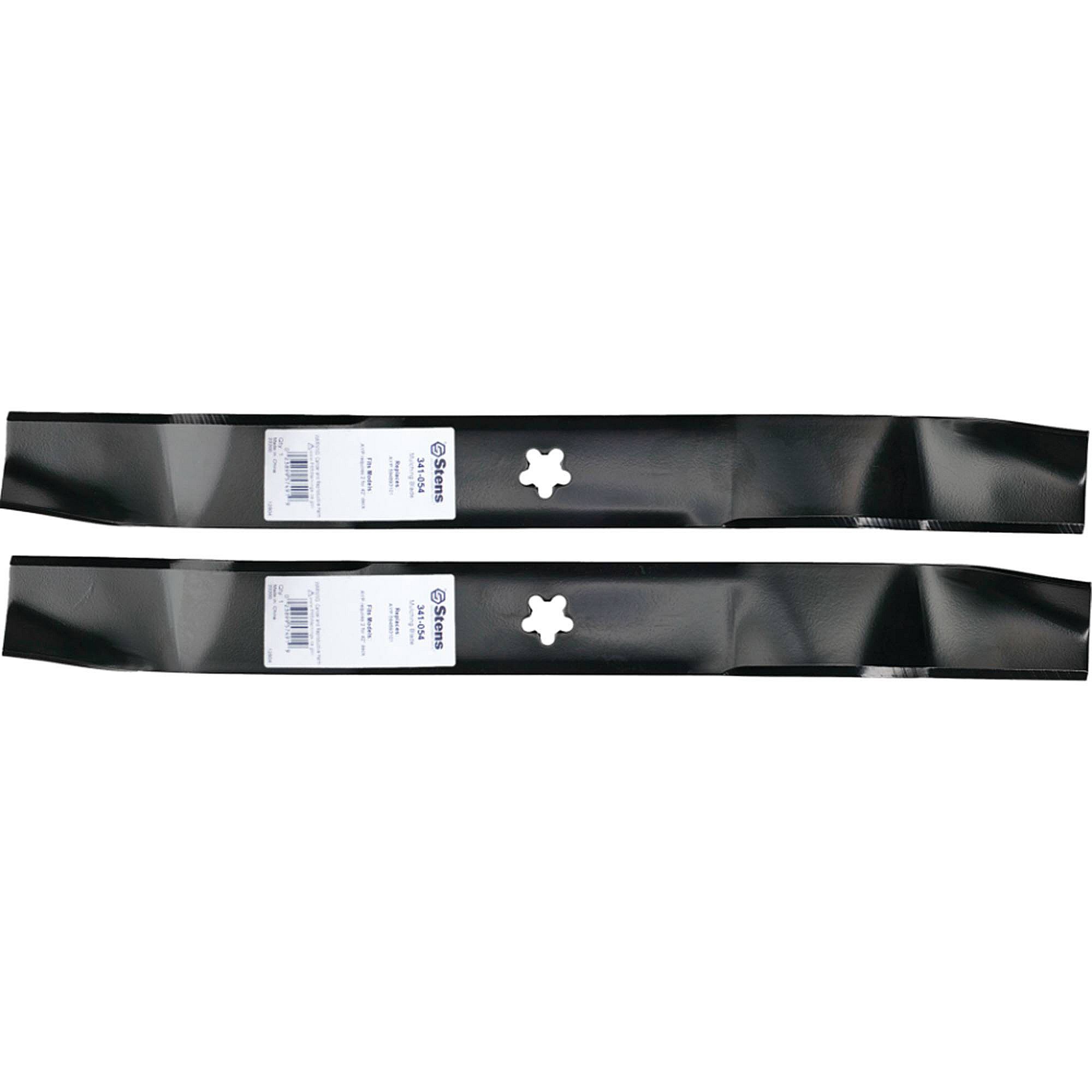 Part #341-054, Stens Mulching Blade, Ayp 594893101, Qty-1 (Replaces 139775, 24652, 532138971, 532139775, 594893101