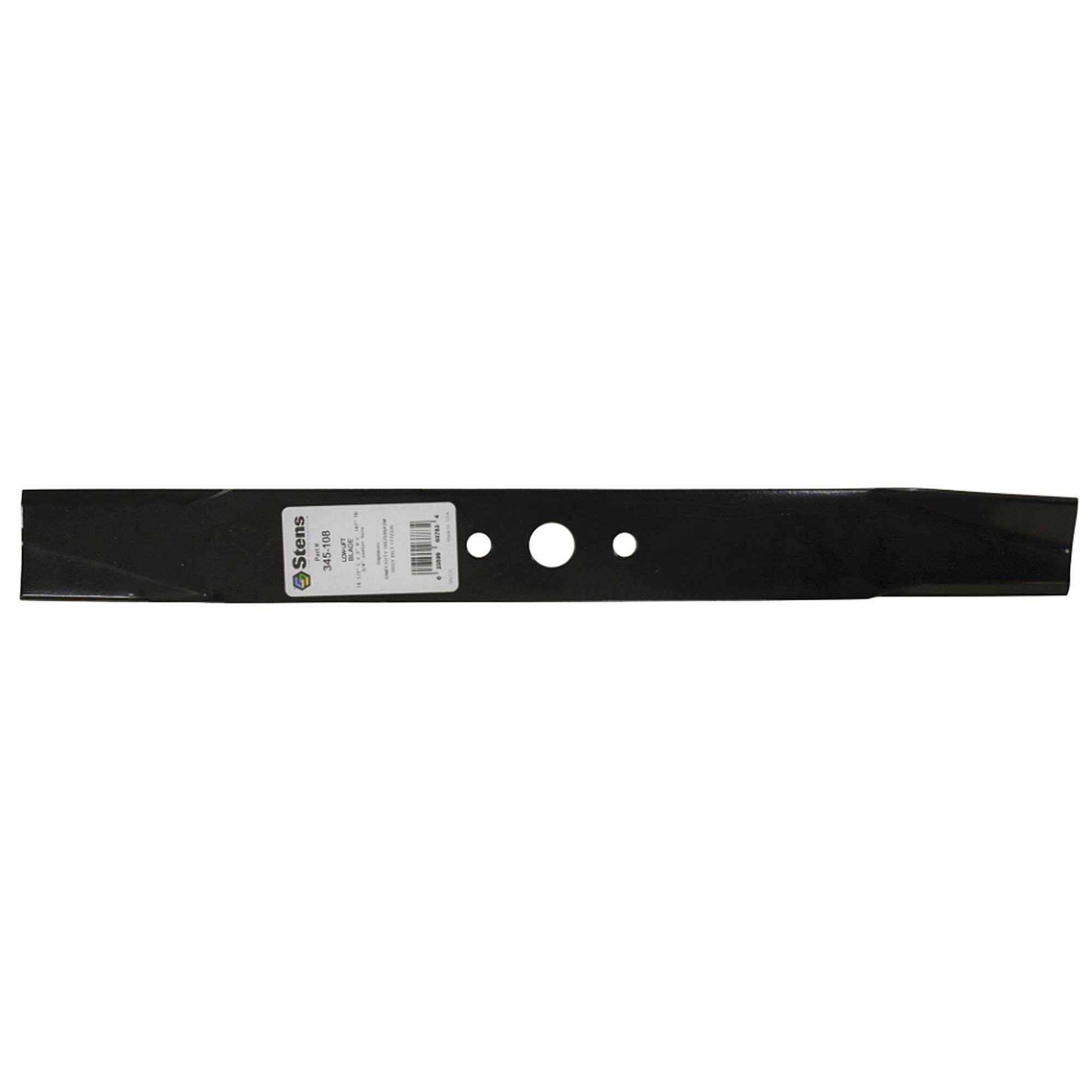Part #345-108, Stens Low-Lift Blade Simplicity 1657589Asm, Qty-1