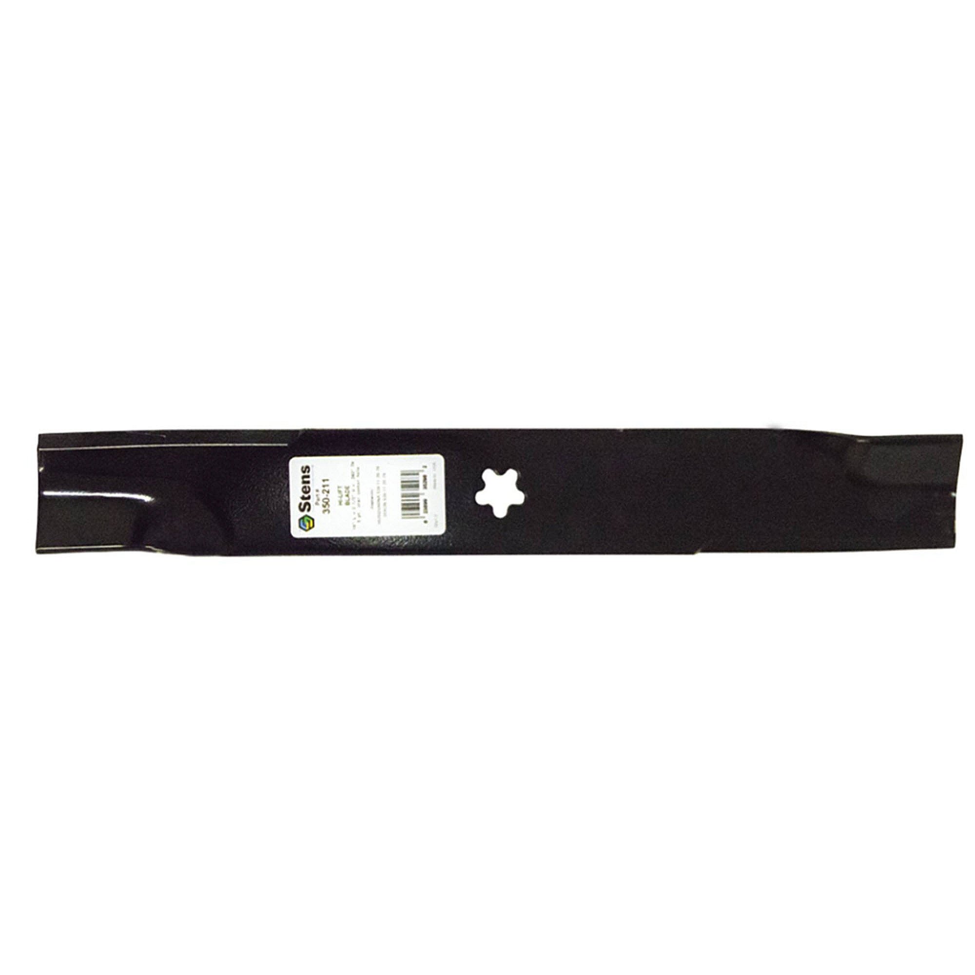 Part #350-211, Stens Hi-Lift Blade, Husqvarna 539112079, Qty-1 (Replaces 10782, 10881, 350211, 510417801, 539112079