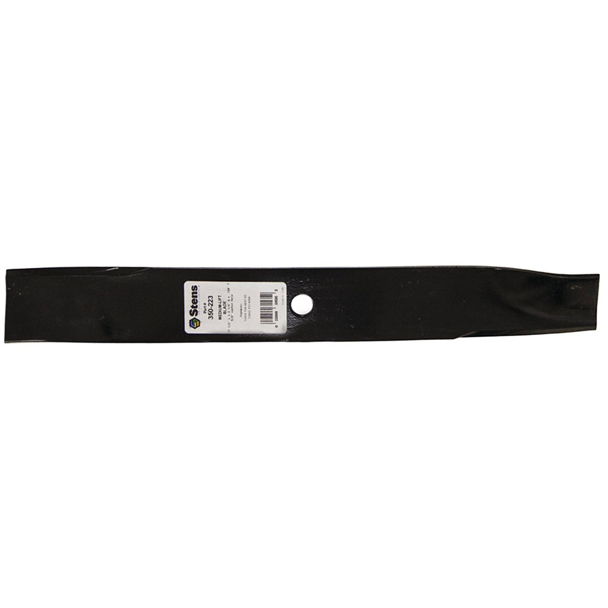 Part #350-223, Stens Medium-Lift Blade, Toro 110-6837-03, Qty-1 (Replaces 110683703, 1129759, 112975903, 1155059