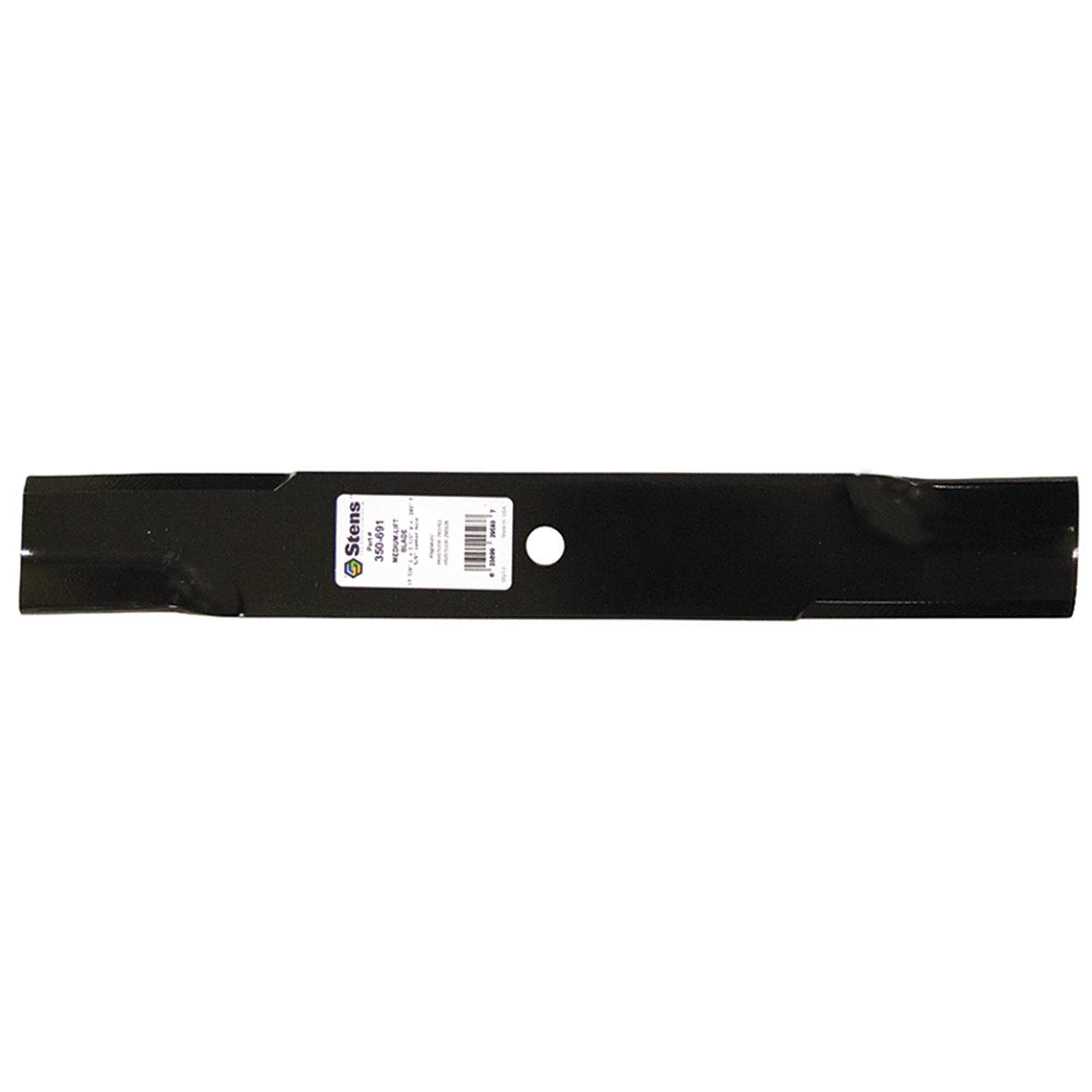 Part #350-691, Stens Medium-Lift Blade, Hustler 783753X, Qty-1 (Replaces 781898, 782532, 783753, 783753X, 783753Y