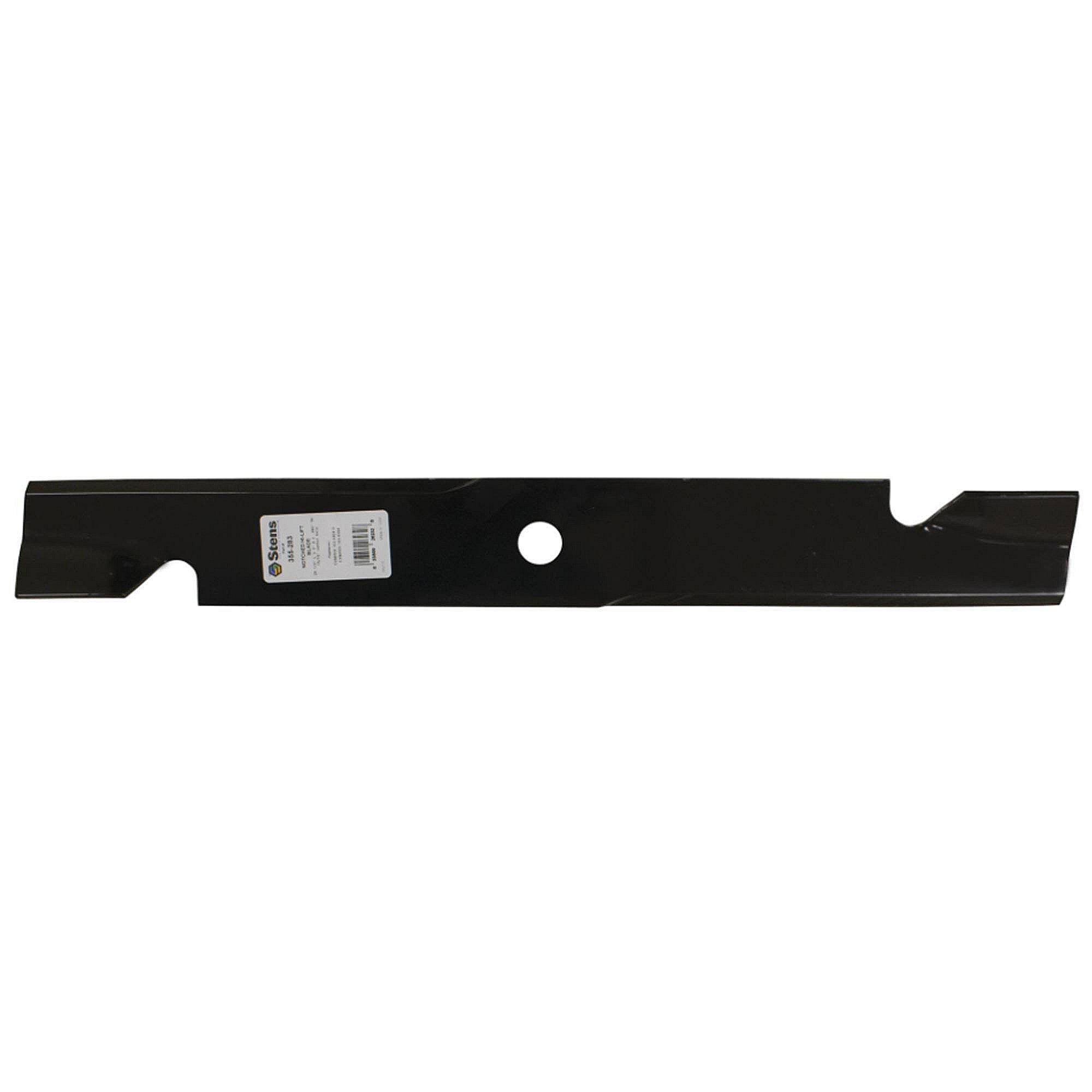 Part #355-283, Stens Notched Hi-Lift Blade, Exmark 103-6404-S, Qty-1 (Replaces 1036384, 1036384S, 1036394, 1036394S