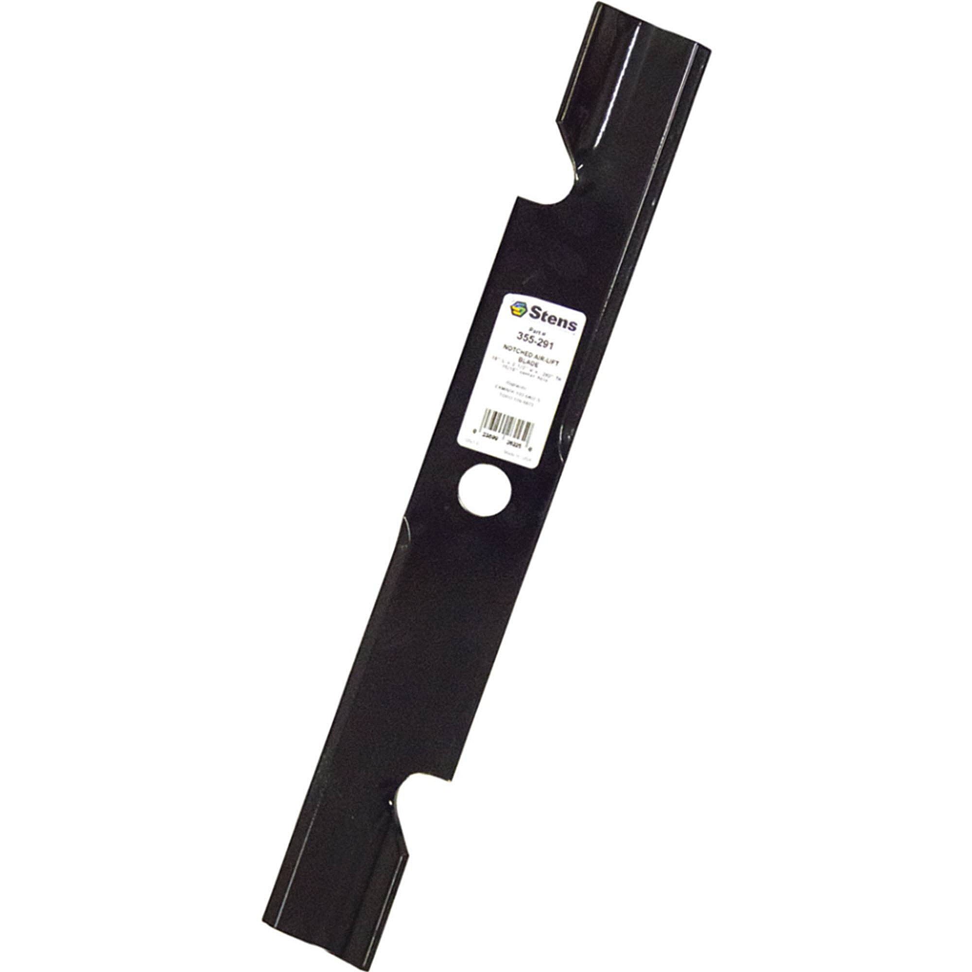 Stens Notched Hi-lift Blade, Exmark 116-5175-s, Qty-1 (same As 1036387, 1036387s, 1036392, 1036392s, 1036397, 1036402, 1036402s, 1096873, 1165175s, 1401242) 355-291