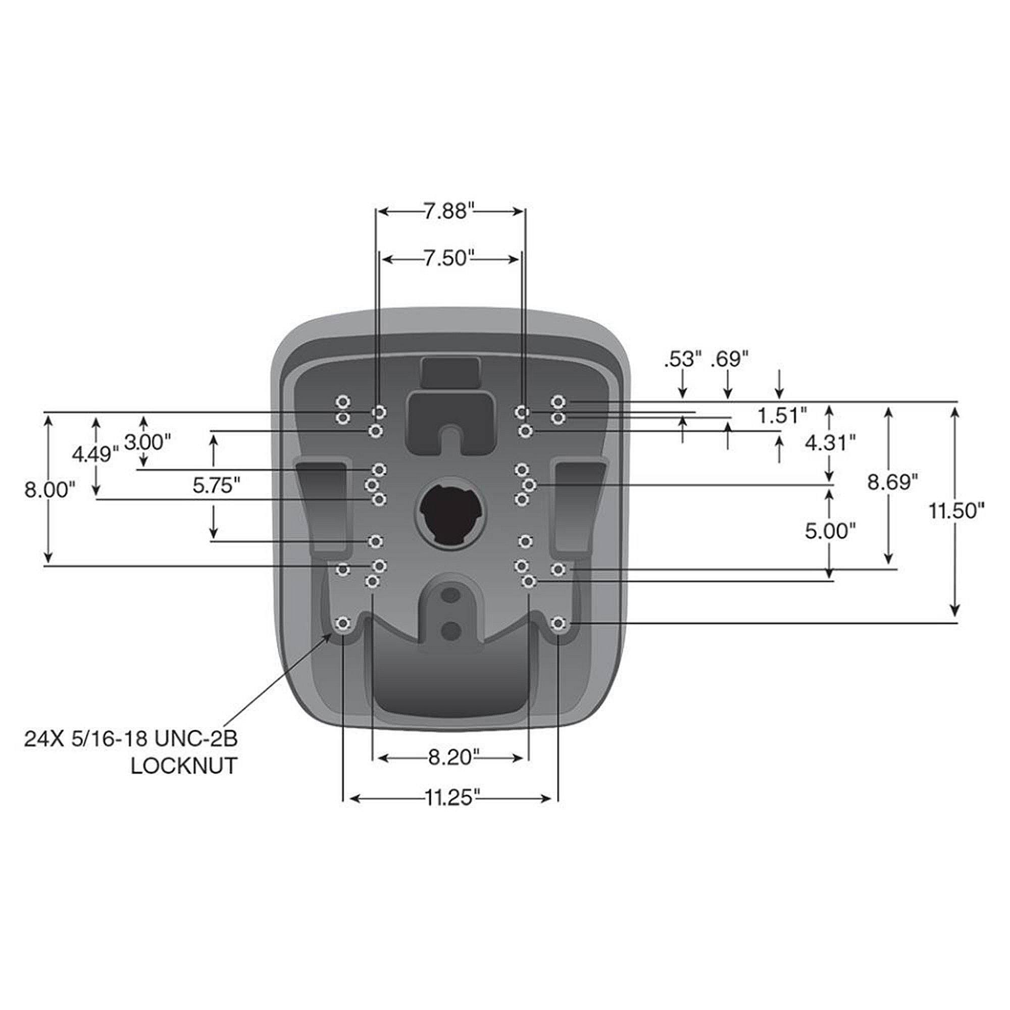 Stens High Back Seat, John Deere Vg12160, Qty-1 (same As 123137, 1731999, 1731999sm, Am126149, Am129970, Vg12160) 420-360
