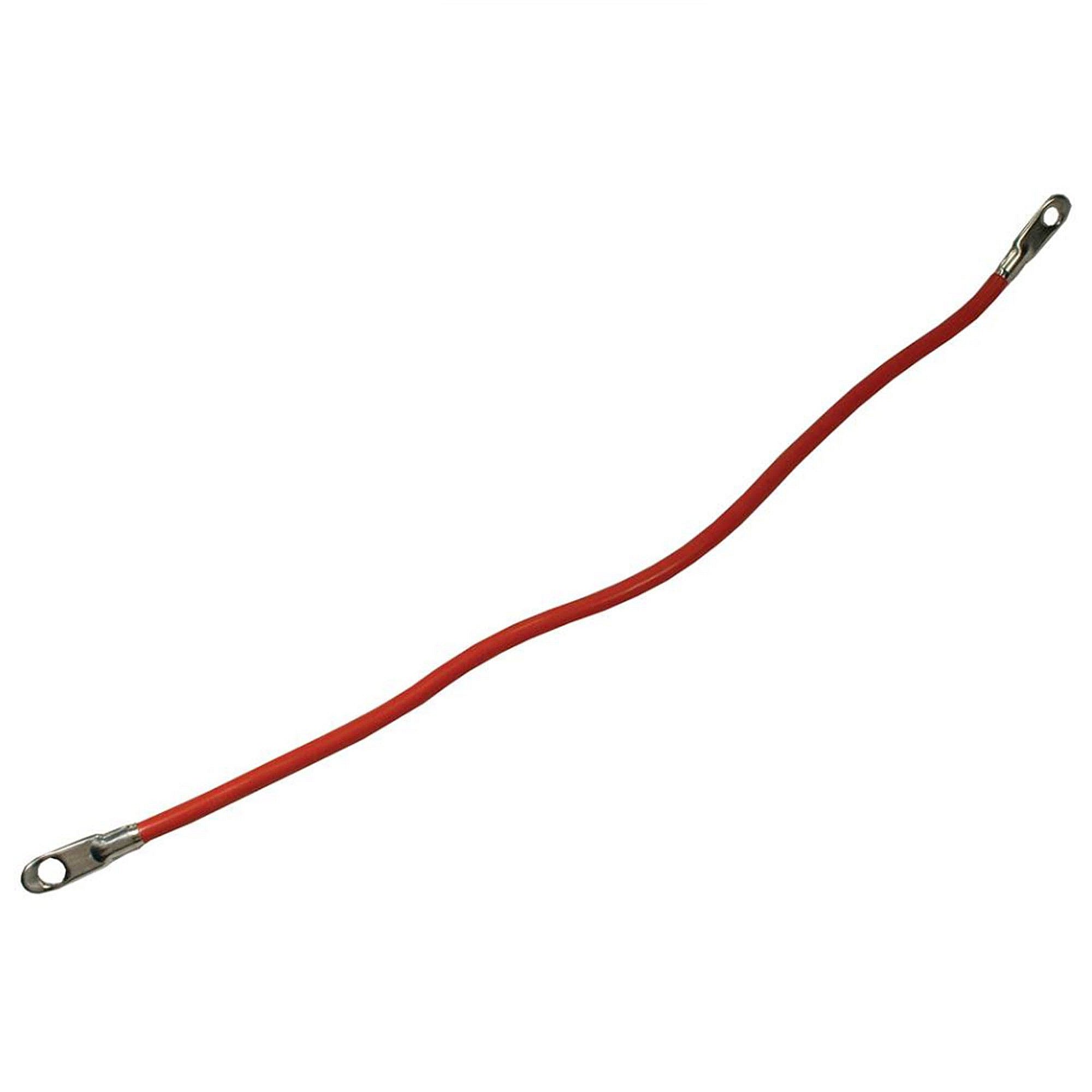 Part #425-249, Stens Battery Cable Assembly, Red 20-In Length, Qty-1