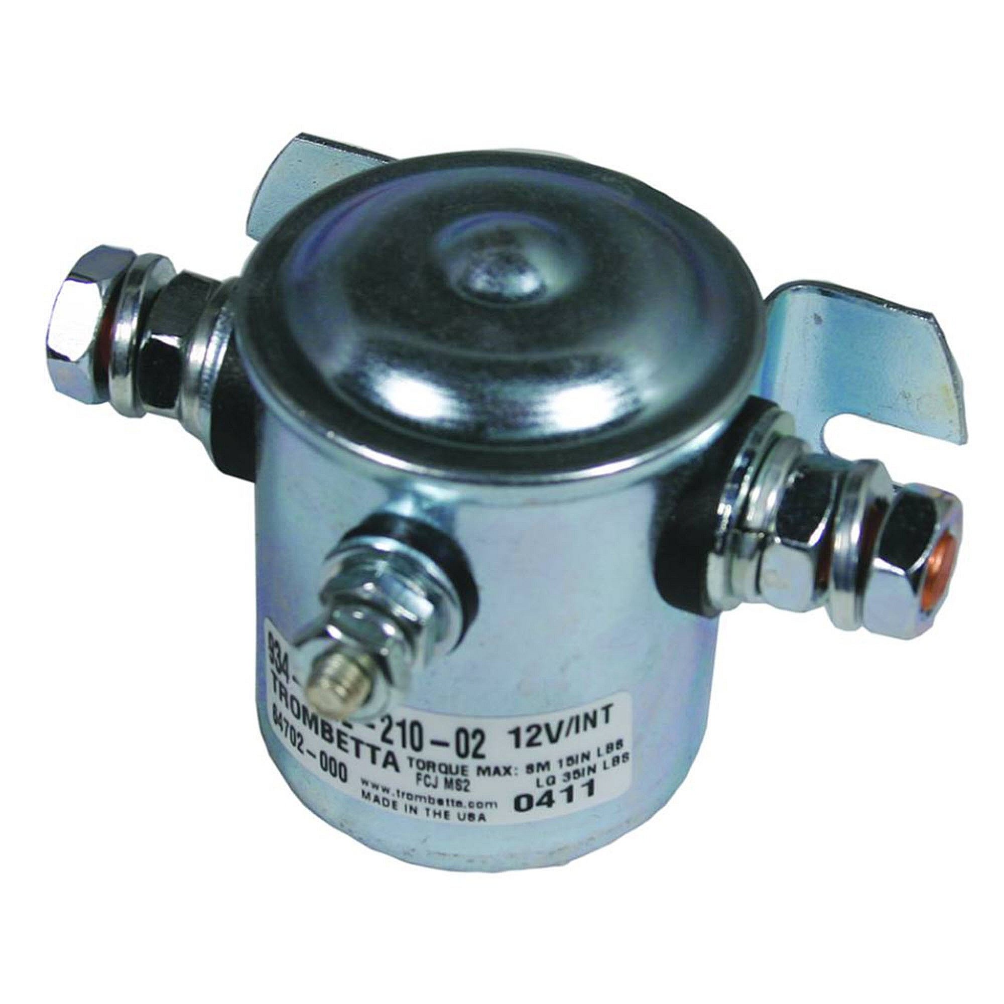 Part #435-008, Stens Starter Solenoid, Snapper 1-9544, Qty-1 (Replaces 007277, 19544, 20031900, 7019544)