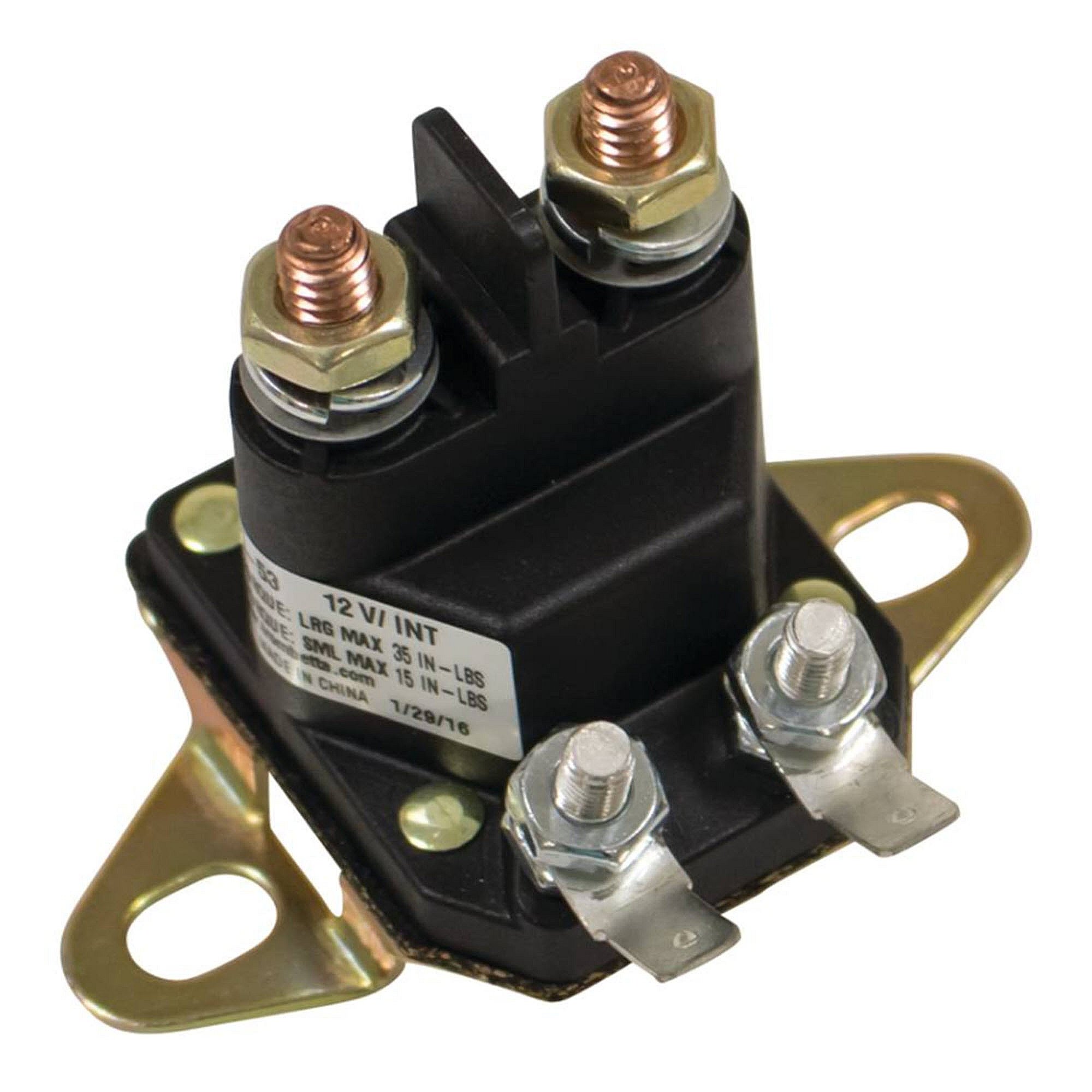 Part #435-103, Stens Starter Solenoid, Toro 106-8245, Qty-1 (Replaces 1068245, 109081X, 109446X, 109946, 110116, 1101162