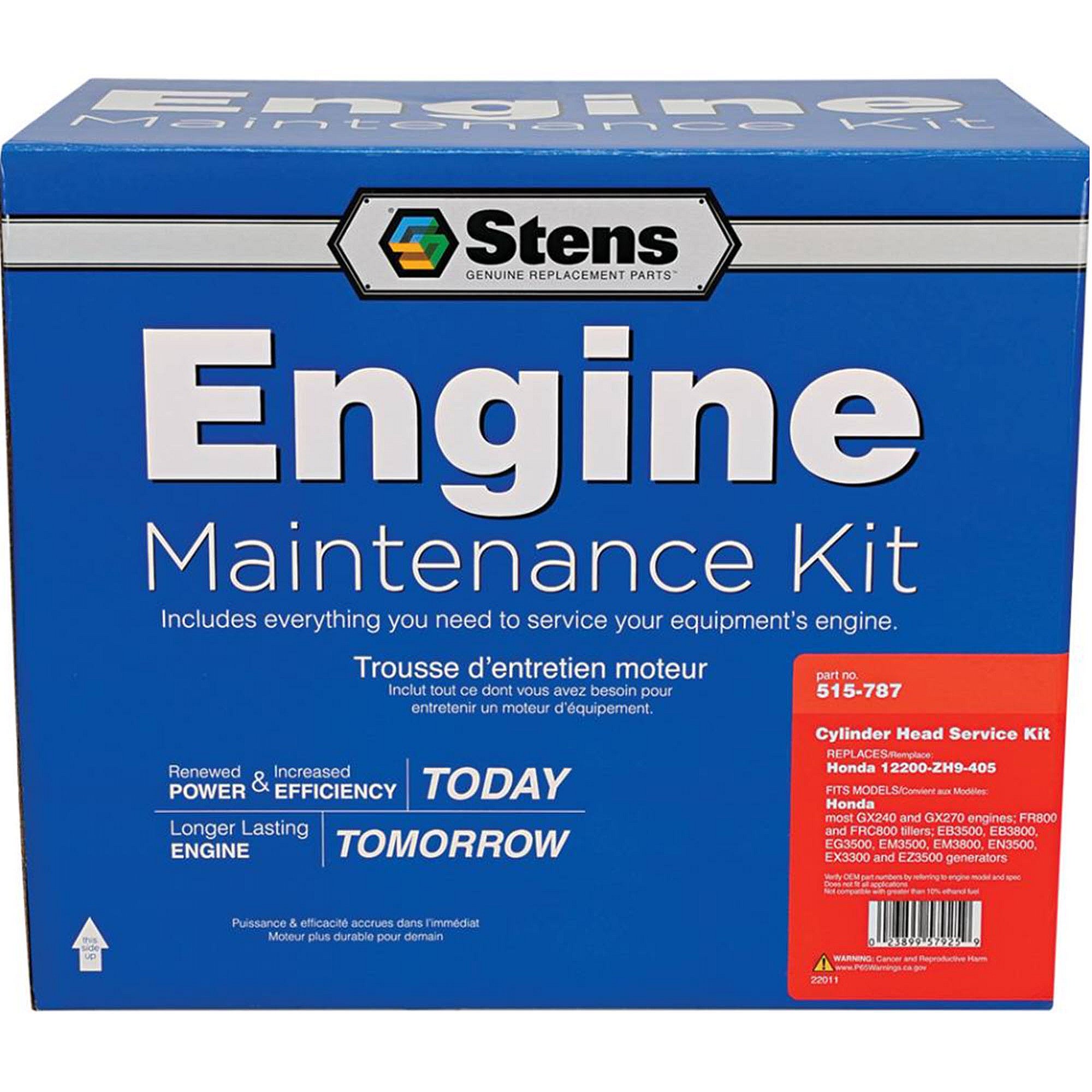 Stens Cylinder Head Service Kit, Honda 12200-zh9-405, Qty-1 (same As 12200zh9000, 12200zh9405) 515-787
