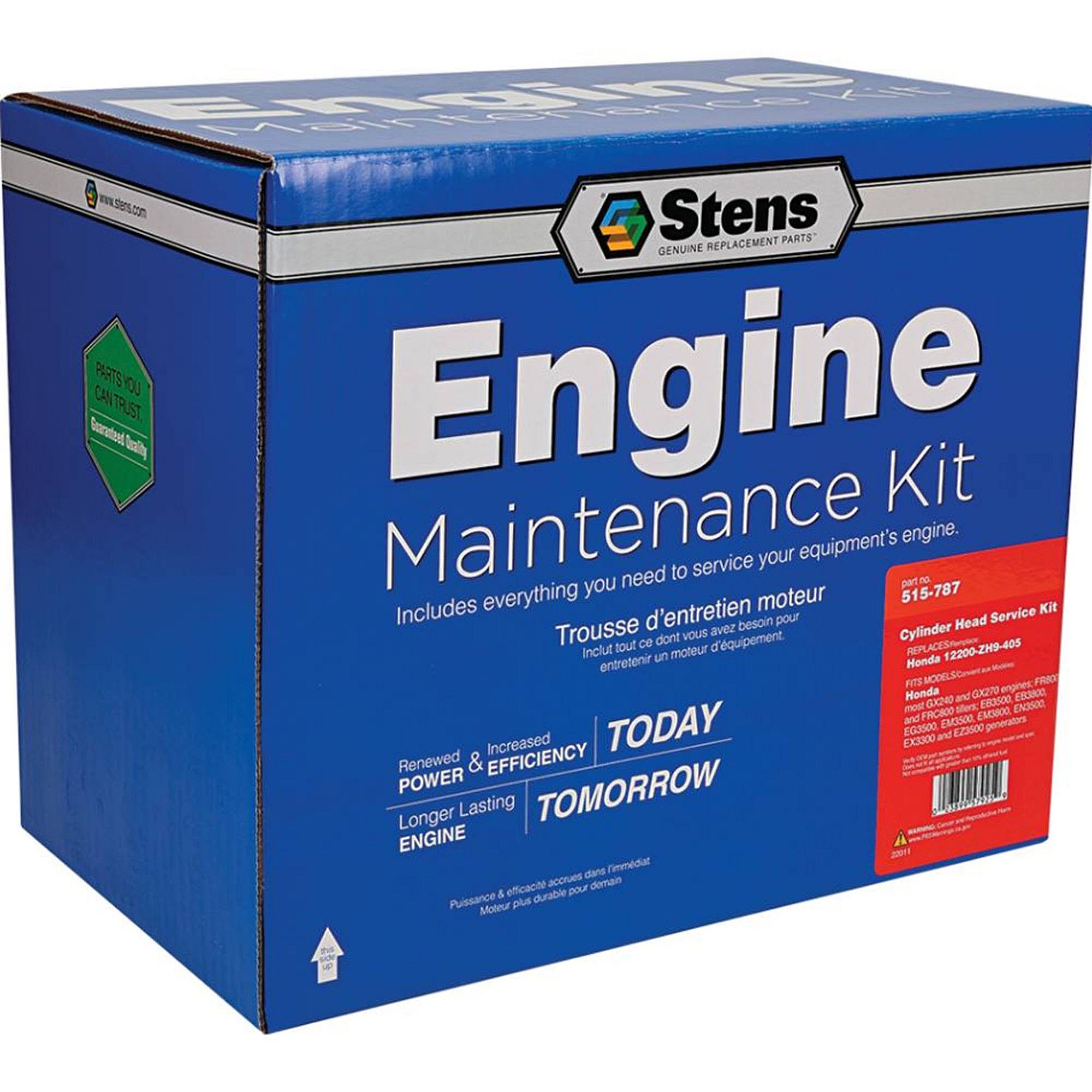 Stens Cylinder Head Service Kit, Honda 12200-zh9-405, Qty-1 (same As 12200zh9000, 12200zh9405) 515-787