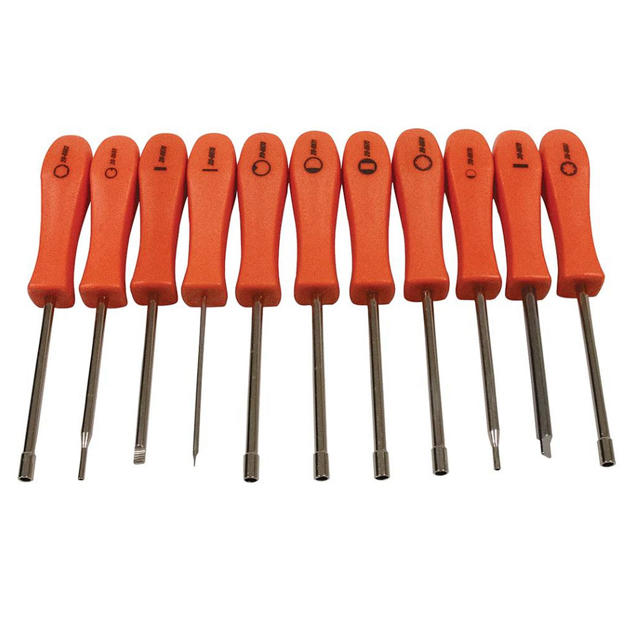 Part #750-120, Stens Carburetor Adjustment Tools, 11 Piece Adjustment Screwdriver Kit, Qty-1