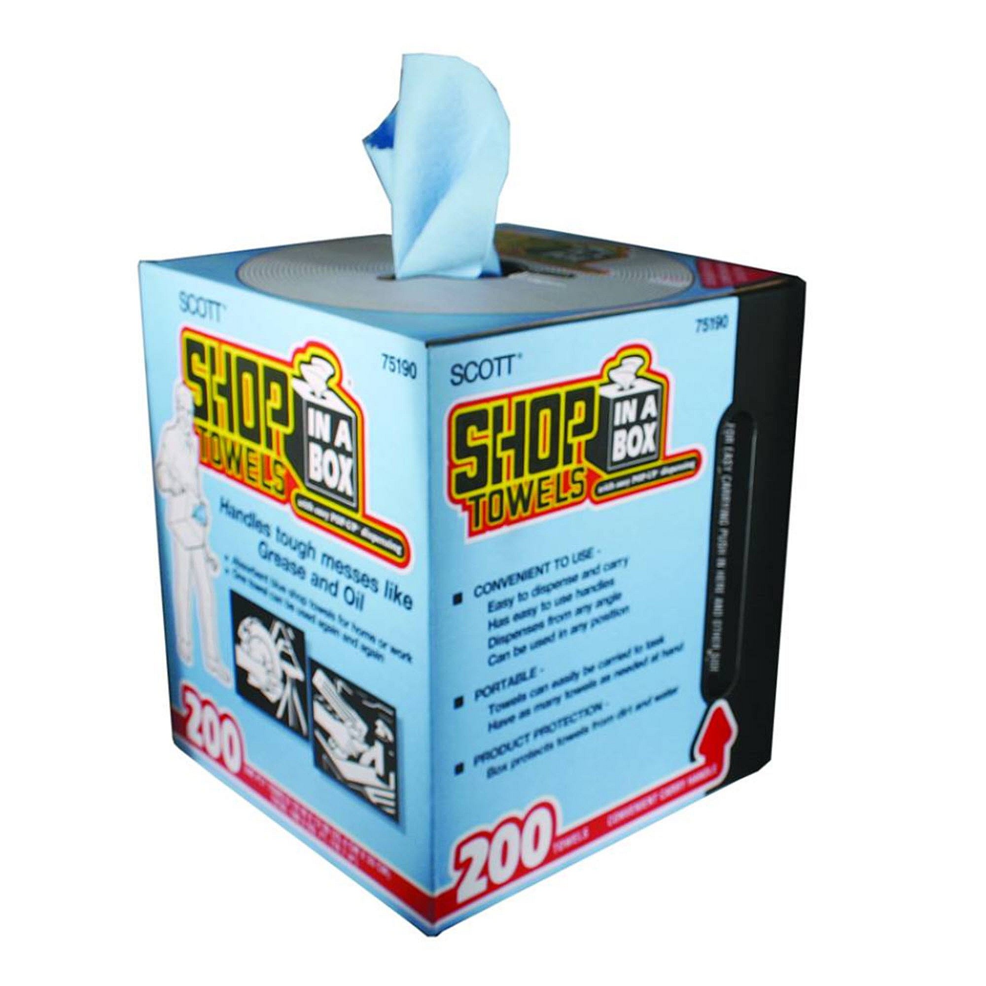 Part #752-418, Stens Shop Towels, 200 Count Box, Qty-1 (Same As Ty16353)