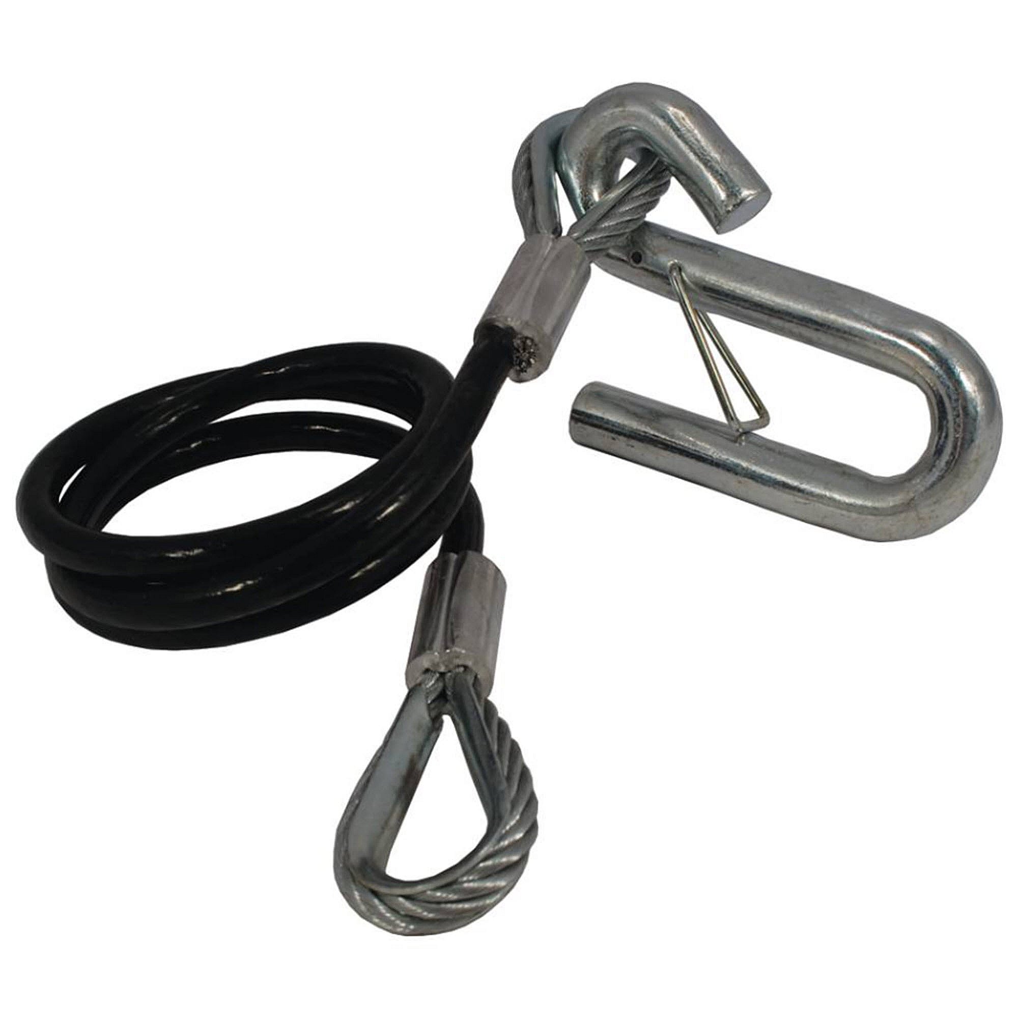 Part #756-102, Stens Trailer Safety Cable, 36-In Long With S Hook, Qty-1