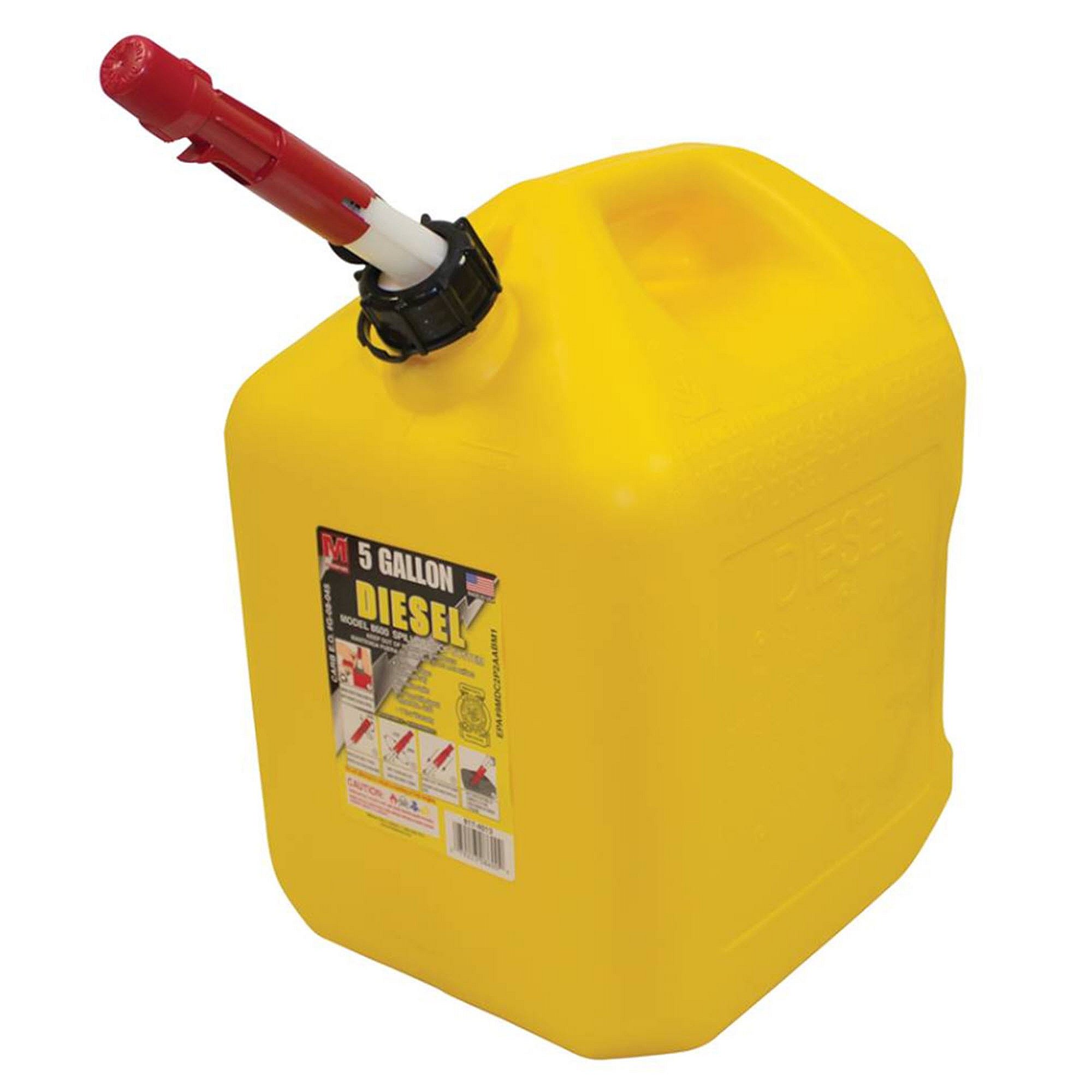 Part #765-512, Stens 5 Gallon Plastic Diesel Fuel Can, Qty-1