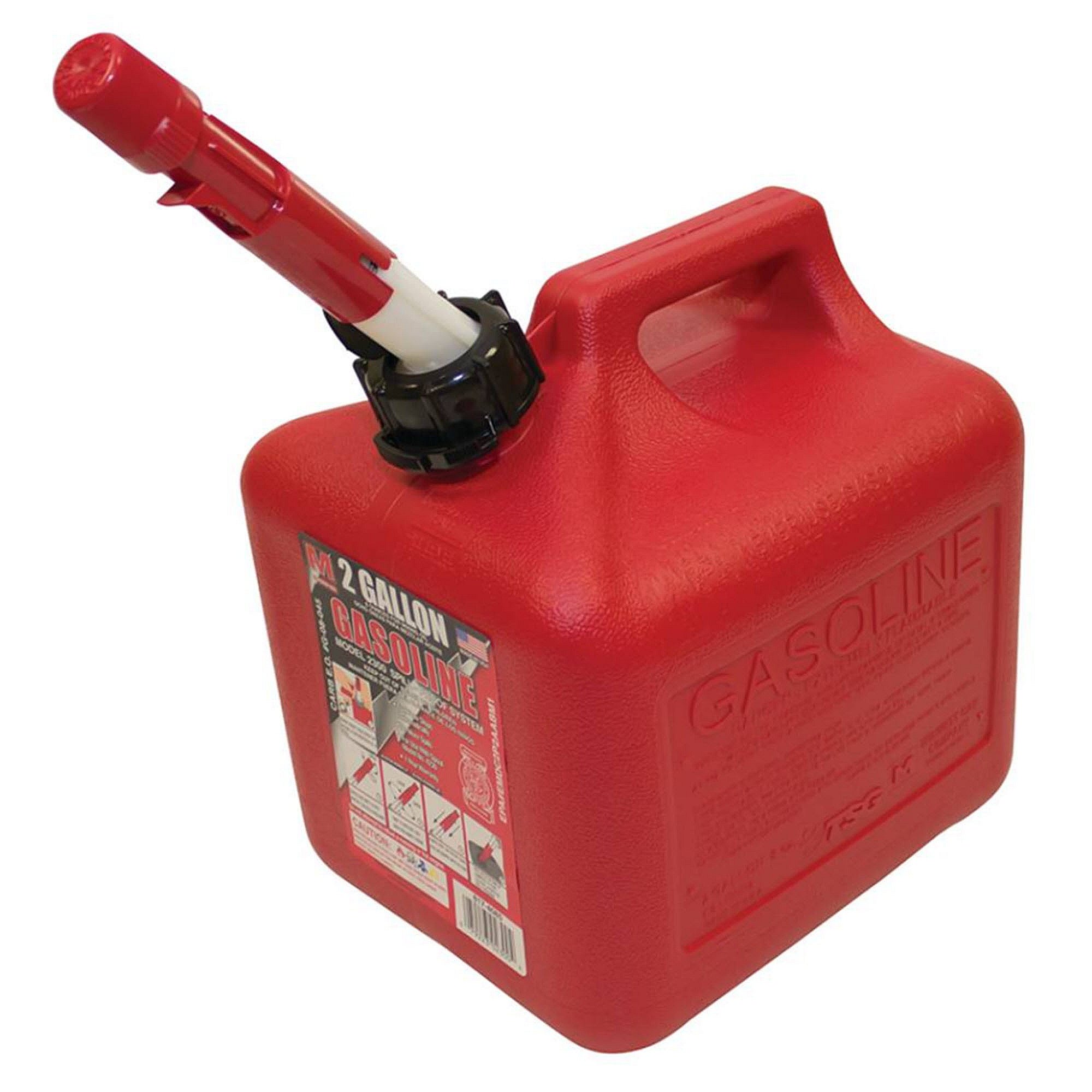 Part #765-516, Stens 2 Gallon Plastic Gasoline Fuel Can, Qty-1