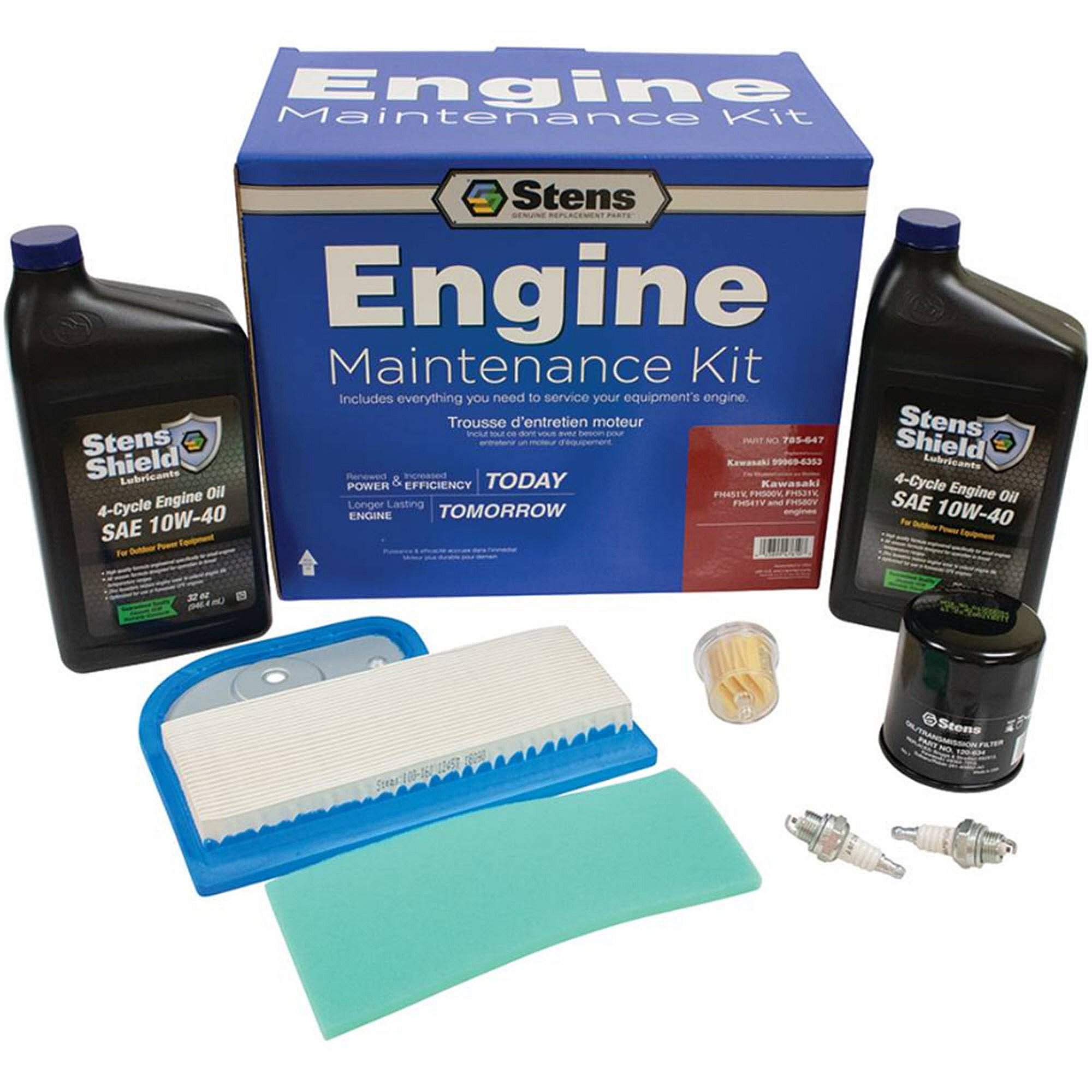 Stens Engine Maintenance Kit, Kawasaki 99969-6417, Qty-1 (same As 999696209a, 999696353, 999696417, 999696535, 999696535a) 785-647
