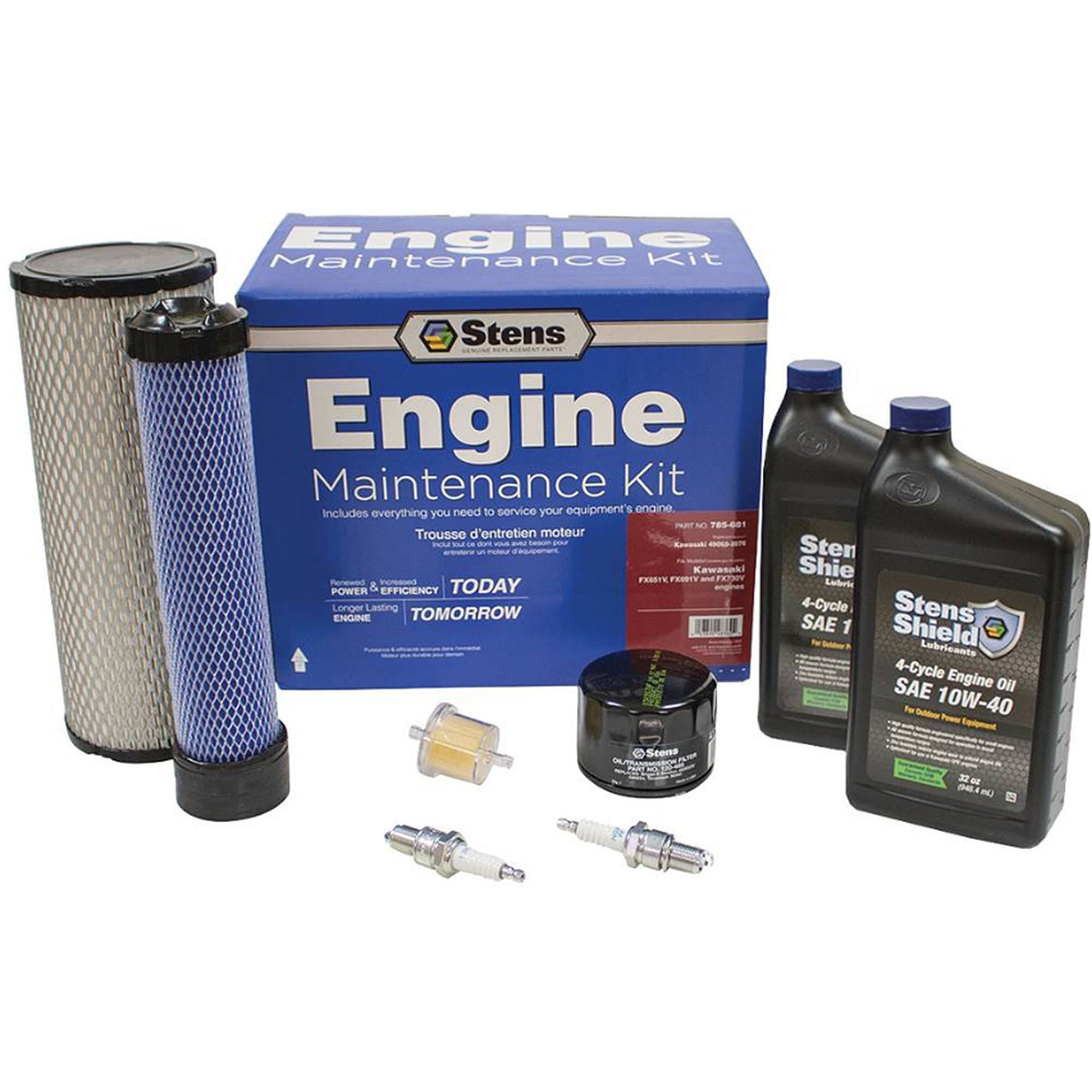 Stens Engine Maintenance Kit, Kawasaki 99969-6527, Qty-1 (same As 999696191, 999696346, 999696374, 999696409, 999696527) 785-658