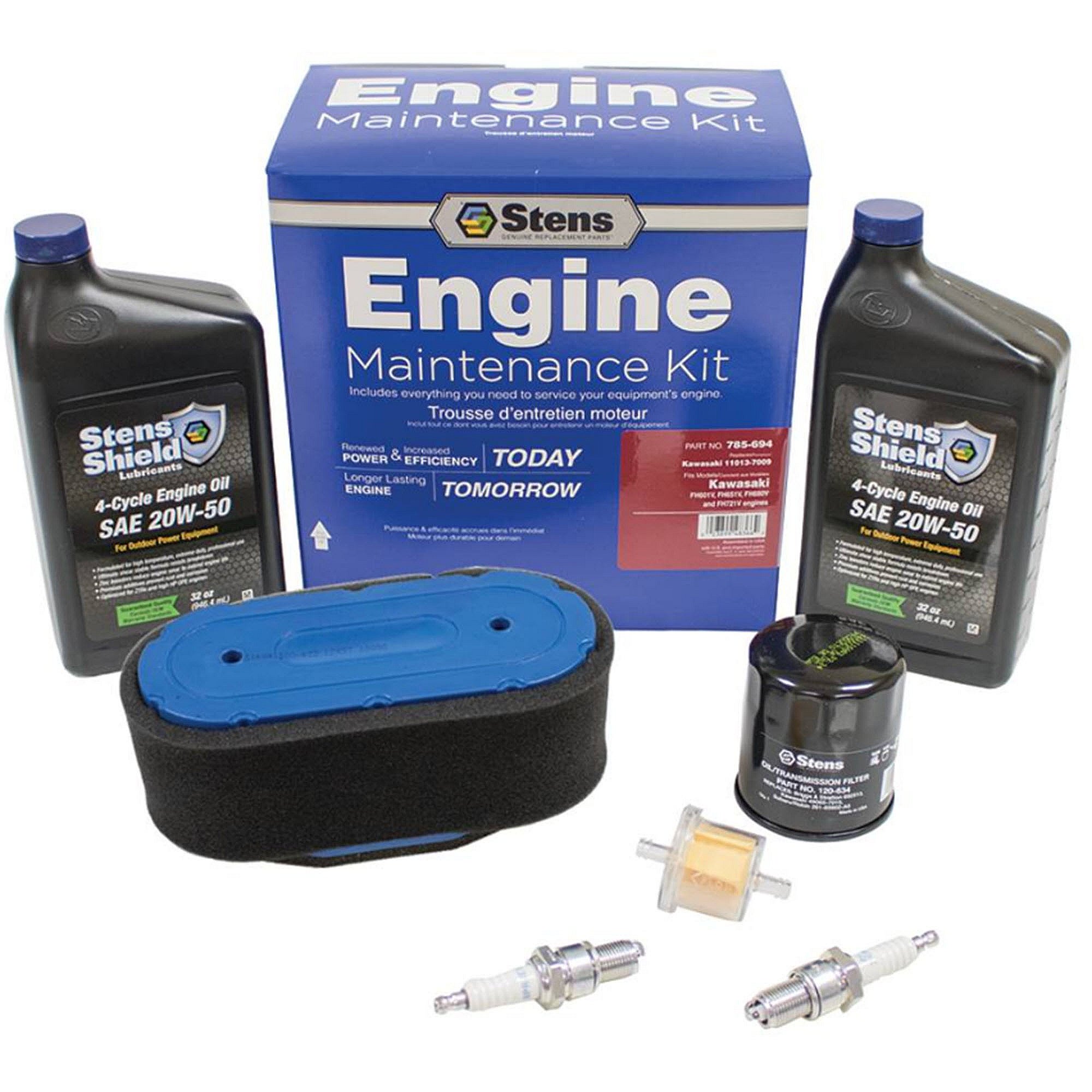 Stens Engine Maintenance Kit, Kawasaki 99969-6526, Qty-1 (same As 110137009, 999696526, Km110137009) 785-694