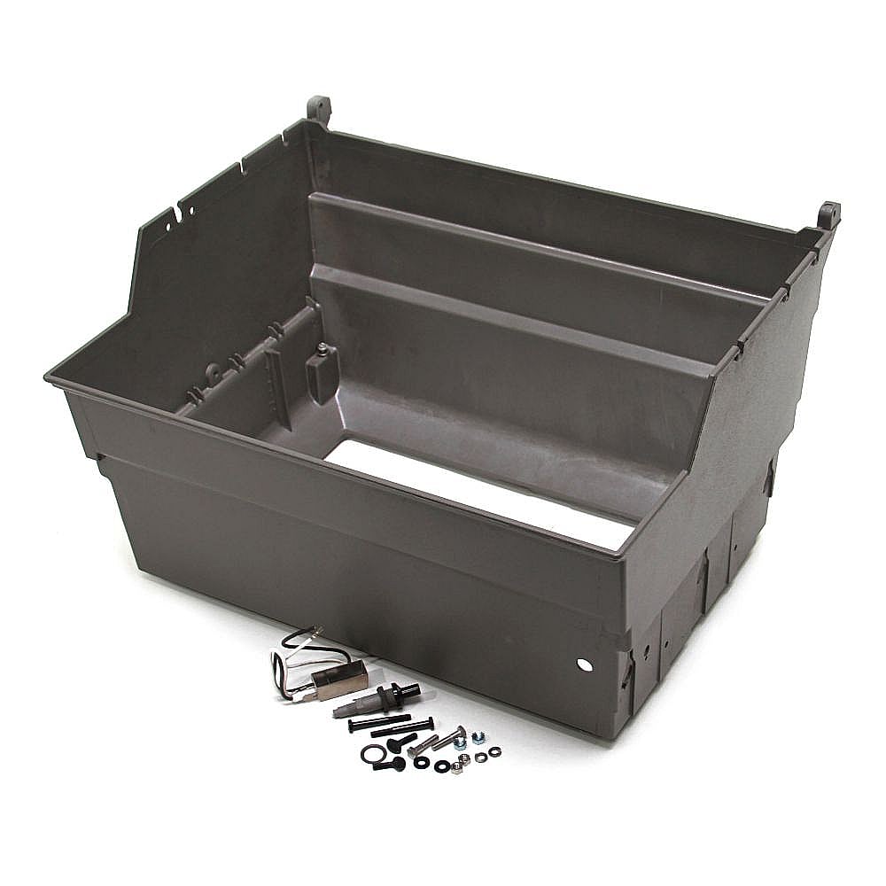 Photo of Part #90372, Weber Grill Cookbox With Rails from Repair Parts Direct