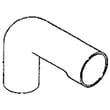 Elbow, Air Inlet for Onan 110-3424-02 - Part 140-1428