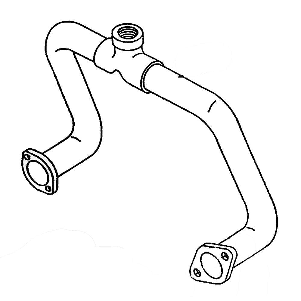 Generator Engine Exhaust Tube 155 2214