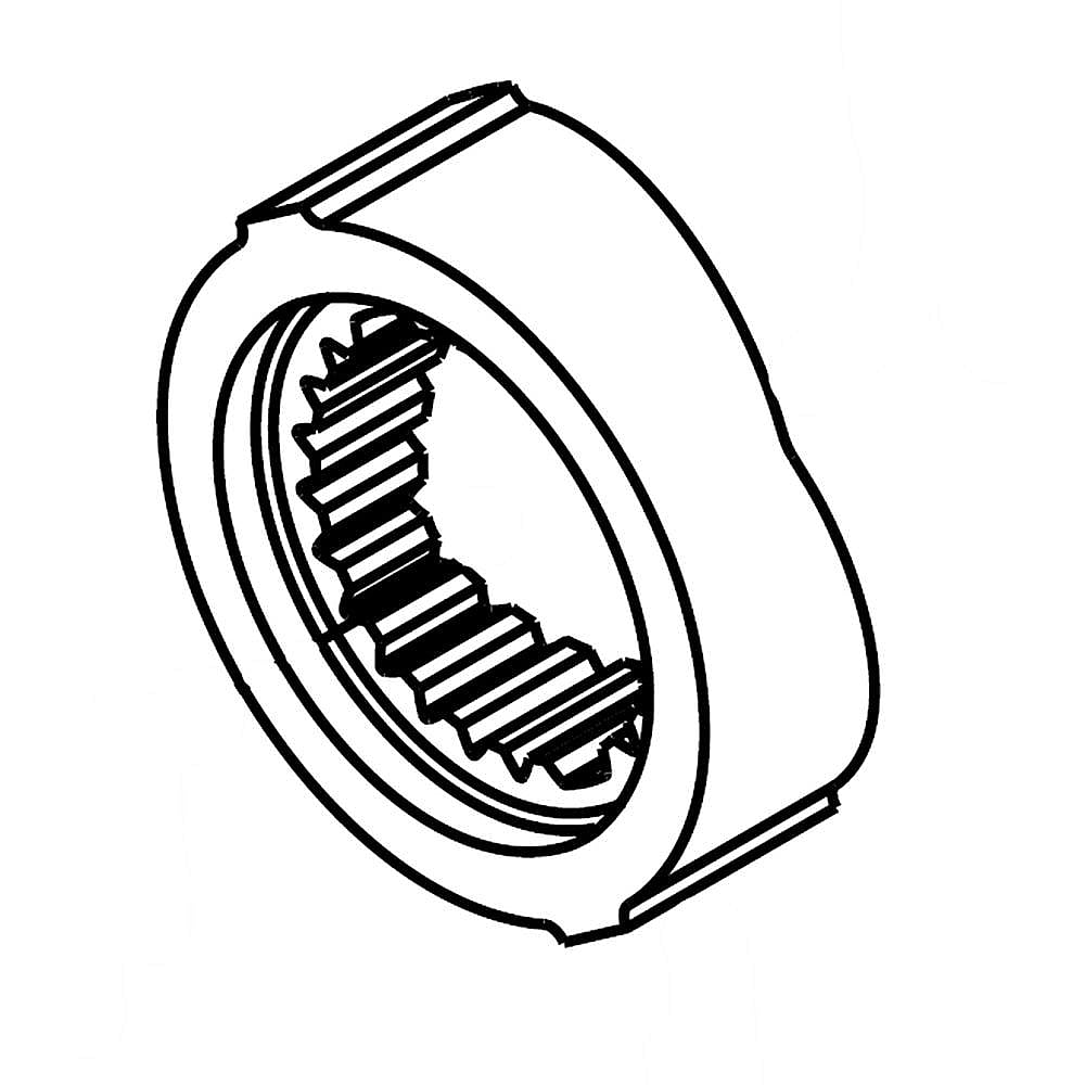 Part #53684, Lawn Tractor Transaxle Splined Cam