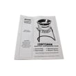 Craftsman Lawn Vacuum Chipper/shredder Owner's Manual for Craftsman 833799866 - Part 357-3333